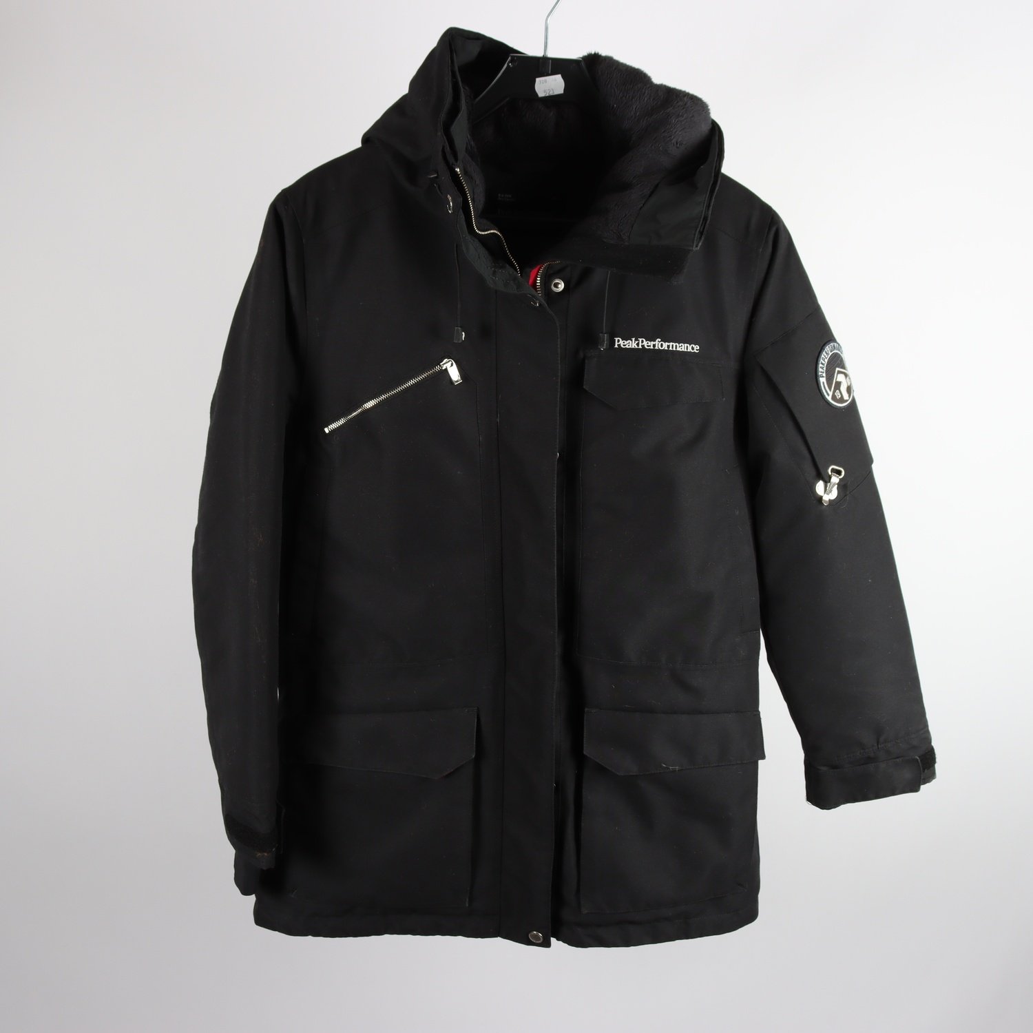 Vinterjacka, Peak Performance, svart, stl. XS