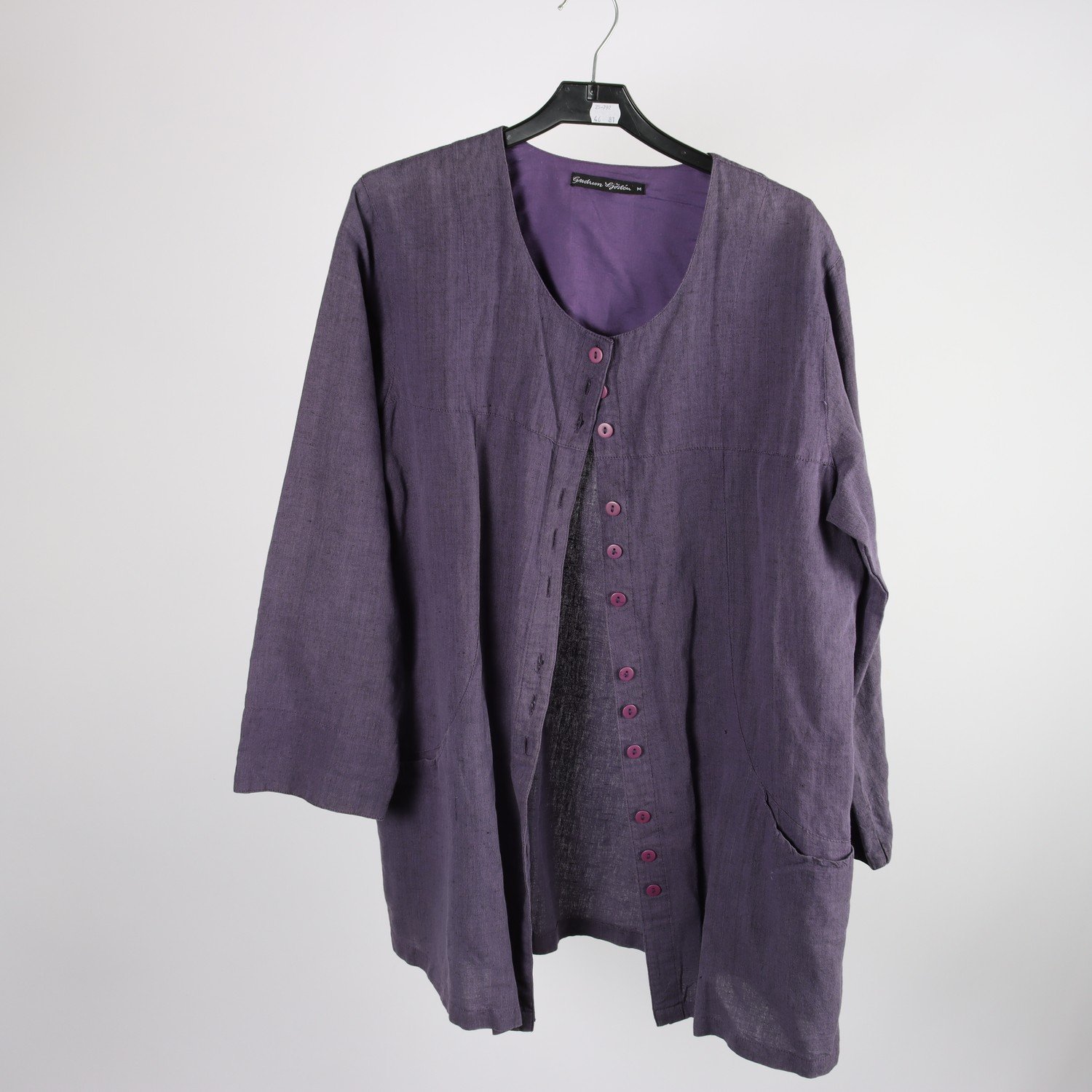 Skjorta, Gudrun Sjödén, linblandning, stl. M