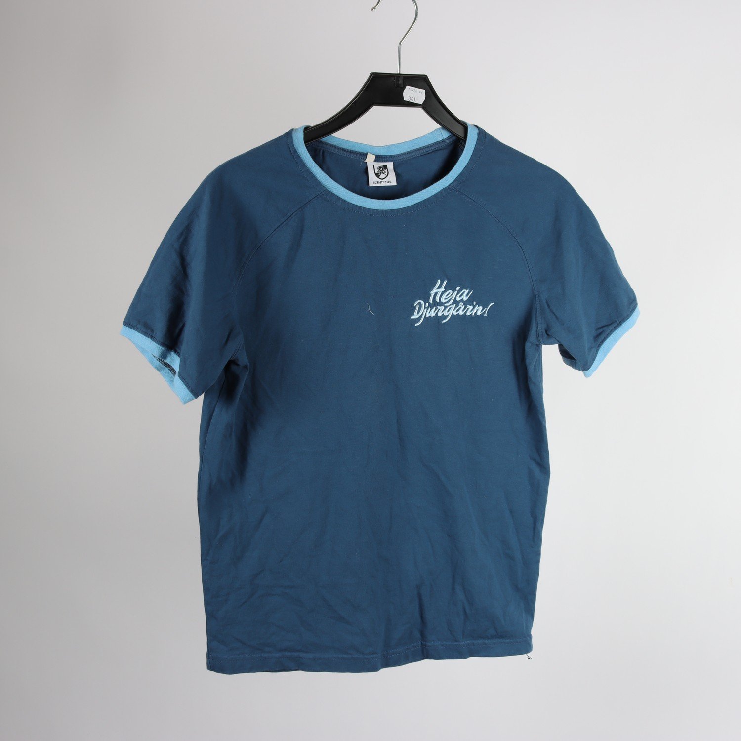 T-shirt, Heja Djurgårn, blå, stl. S