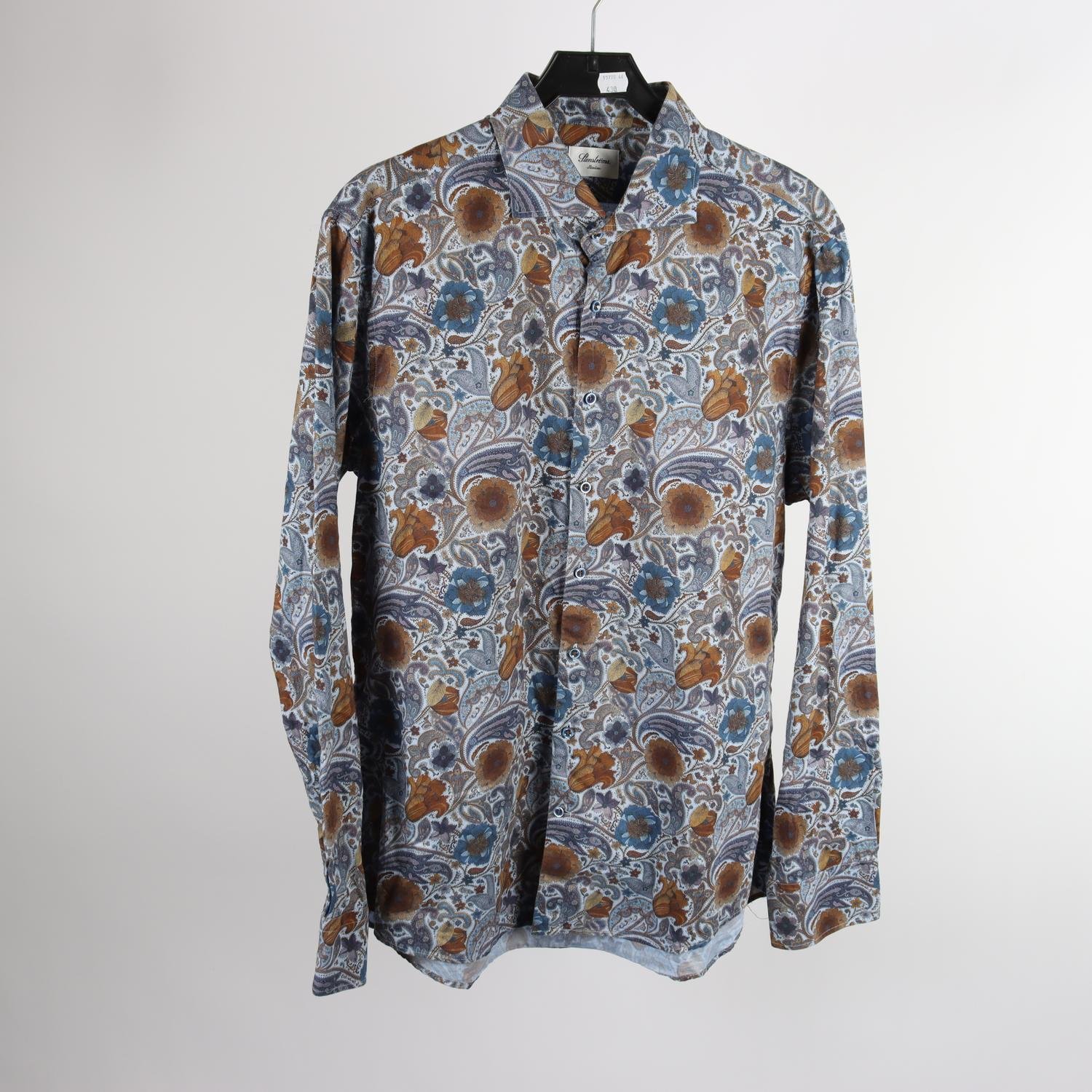 Skjorta, Stenströms, mönstrad, stl. 17½/44 (XL)