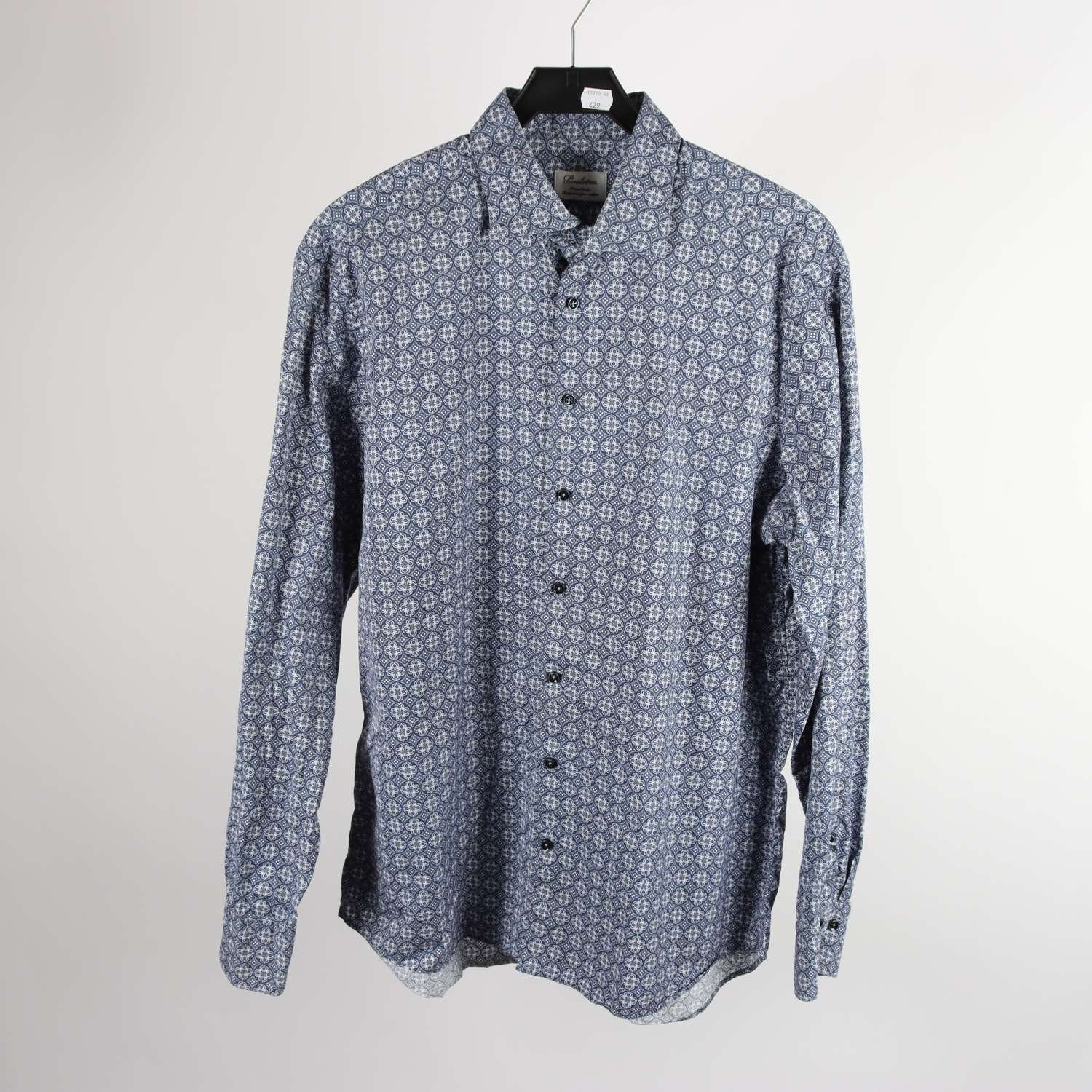 Skjorta, Stenströms, blå, mönstrad, stl. 17/43 (XL)