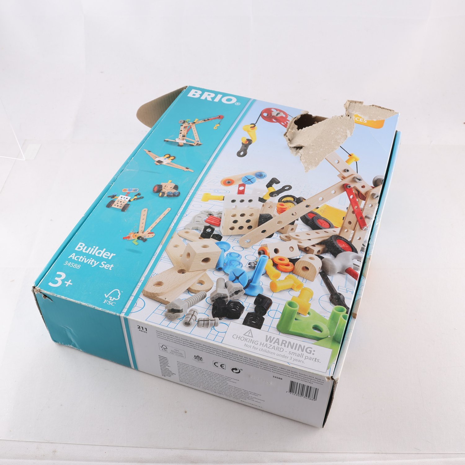 Brio, byggset, Builder activity set.