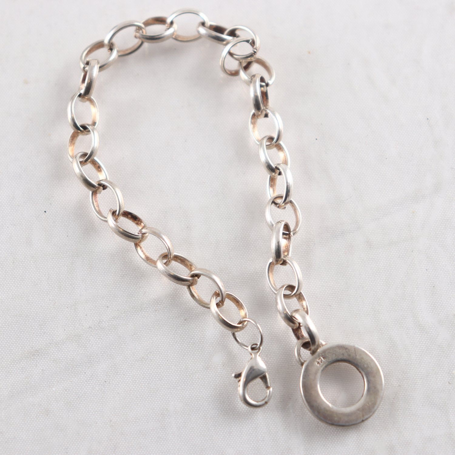 Armband, Silver, Vikt: 9,1 g