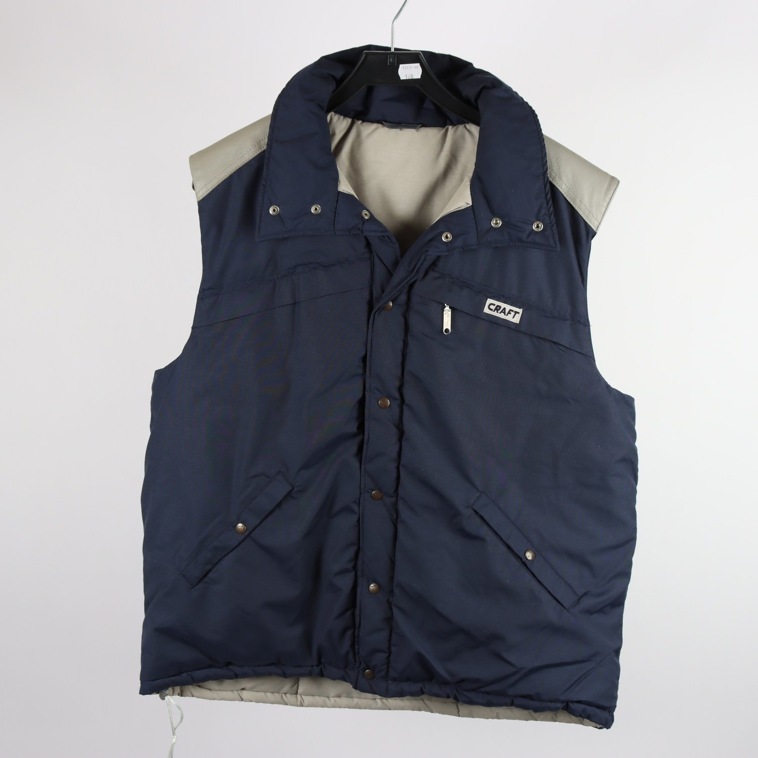 Väst, Craft, blå, grå, stl. C 54