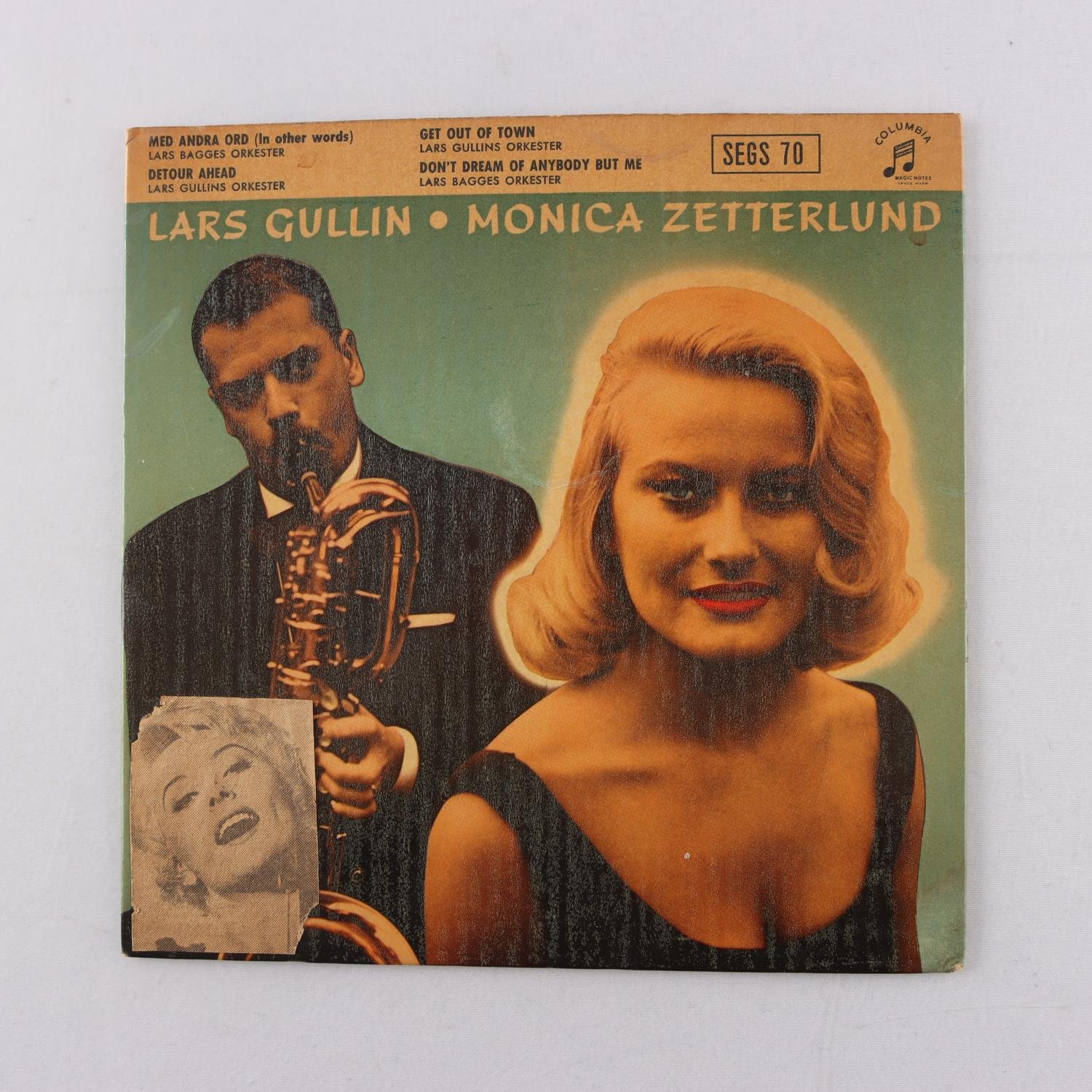 EP Lars Gullin, Monica Zetterlund, Med Andra Ord…