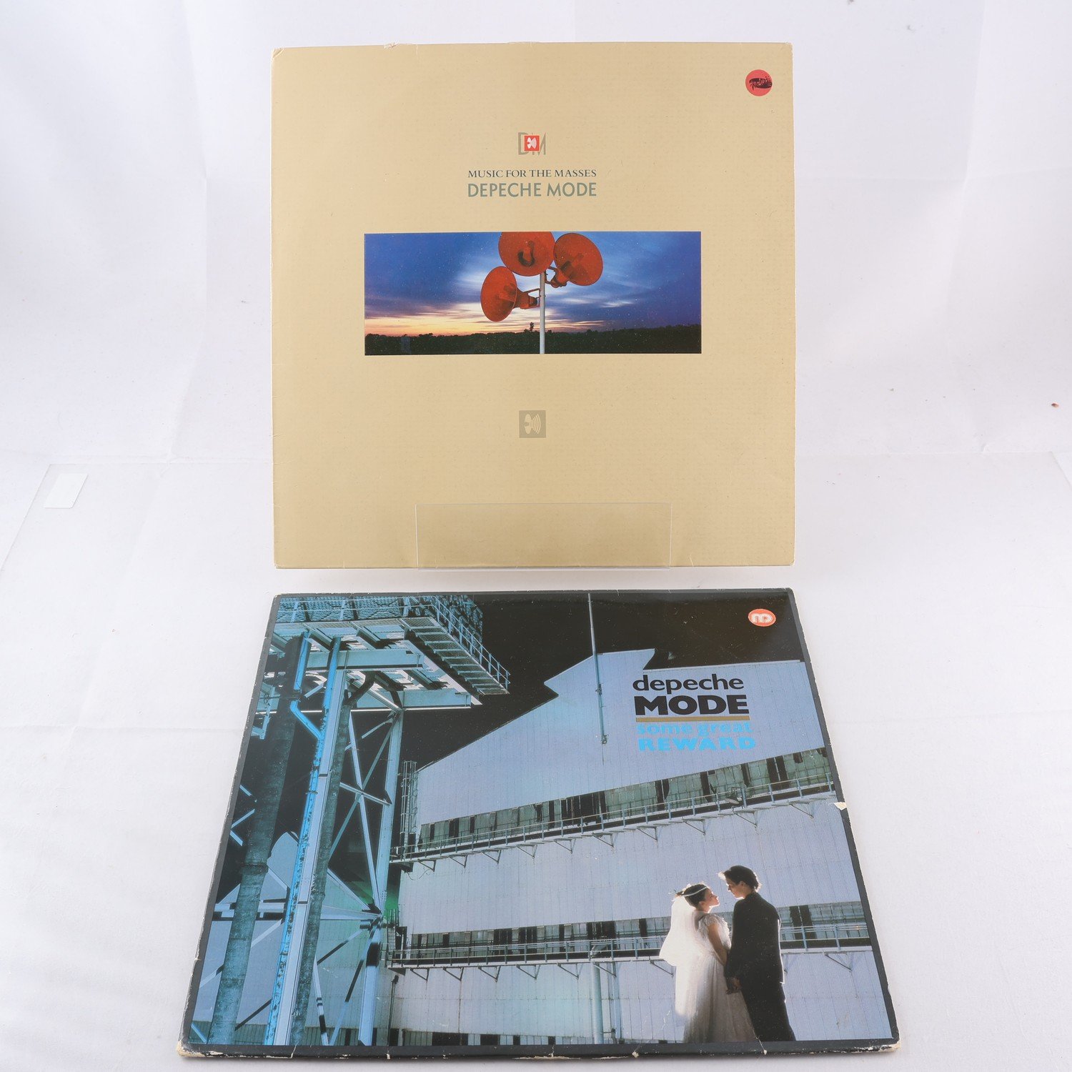 LP, Depeche mode Music for the masses & Some great reward