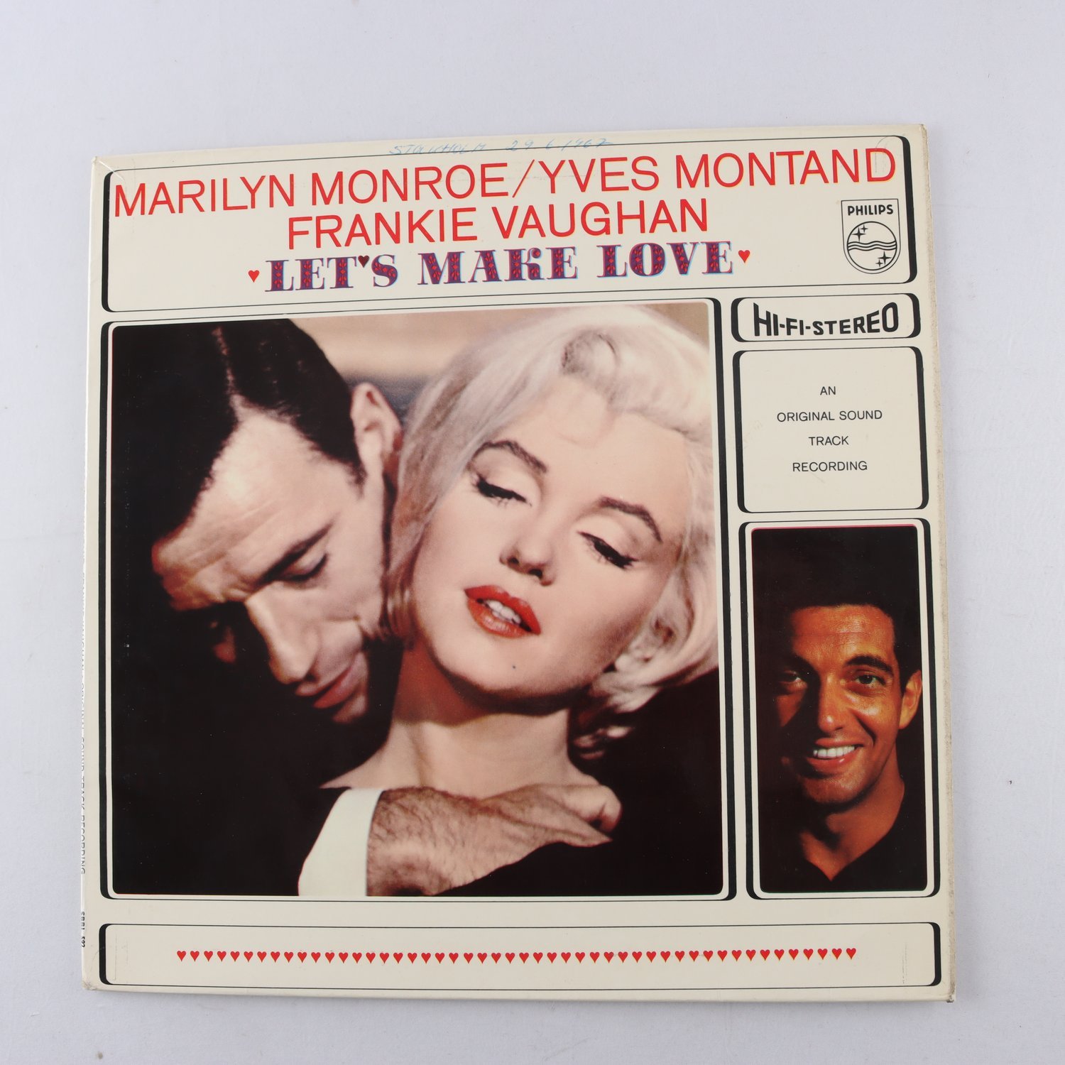 LP Marilyn Monroe, Yves Montand, Frankie Vaughan, Let’s Make Love