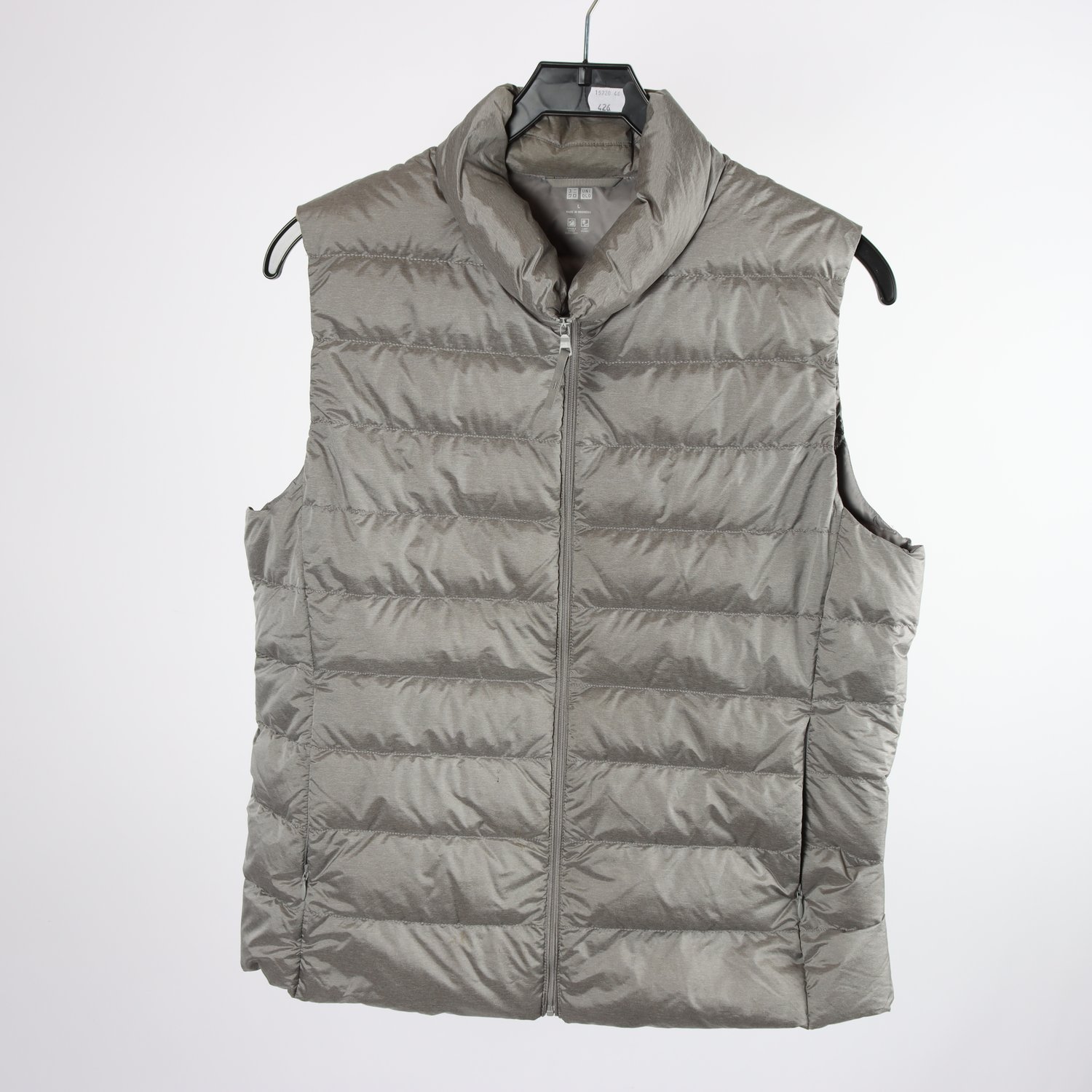 Väst, Uniqlo, grå, stl. L