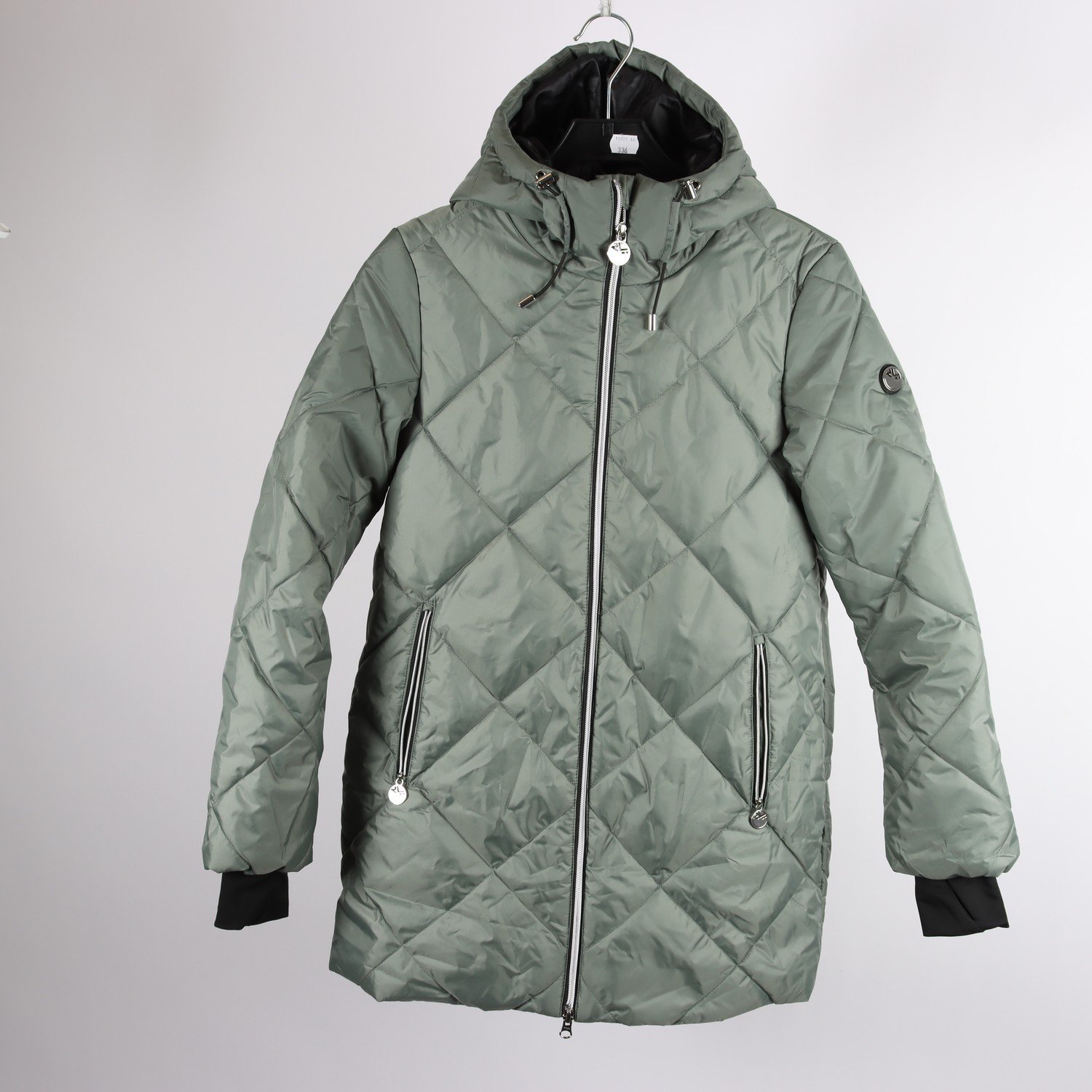 Jacka/kappa, Röhnisch, grön, stl. S