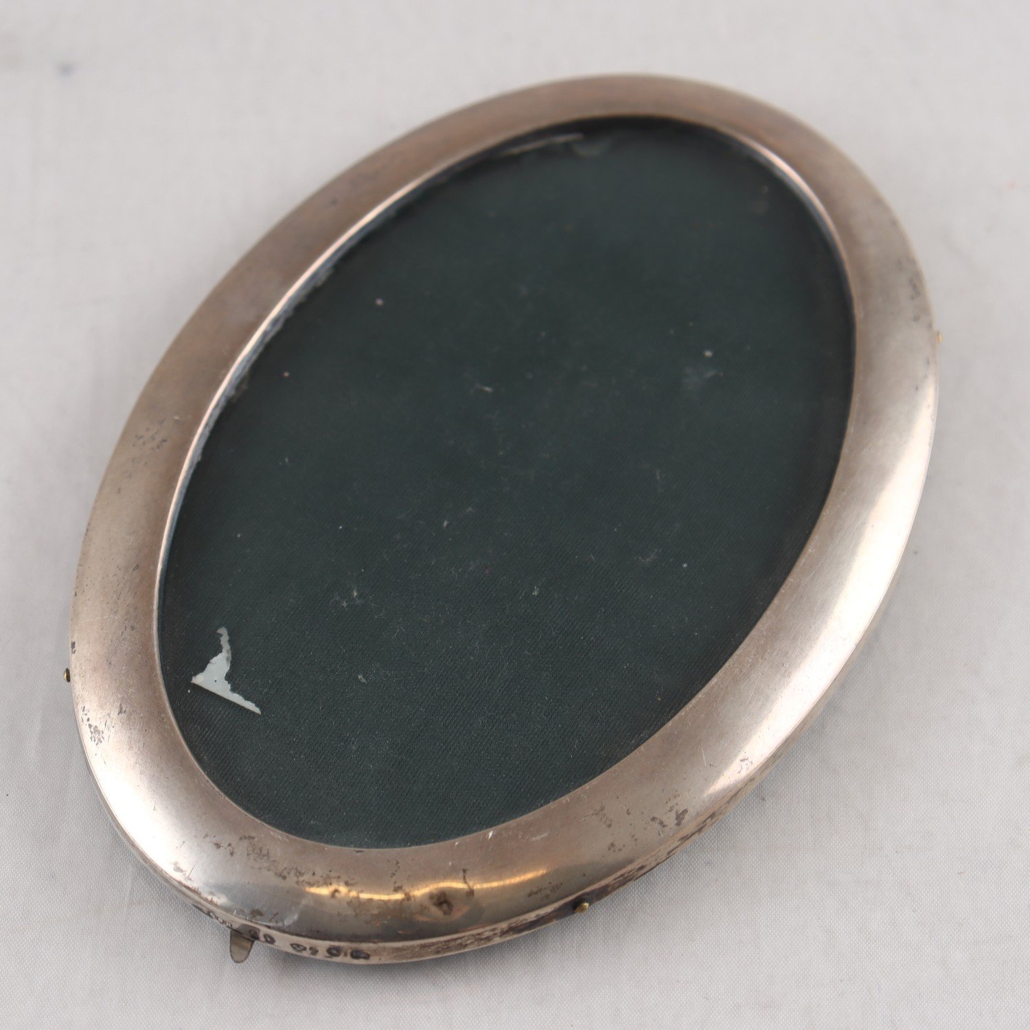 Fotoram, silver, kontrollstämpel, GAB, Stockholm, 1922