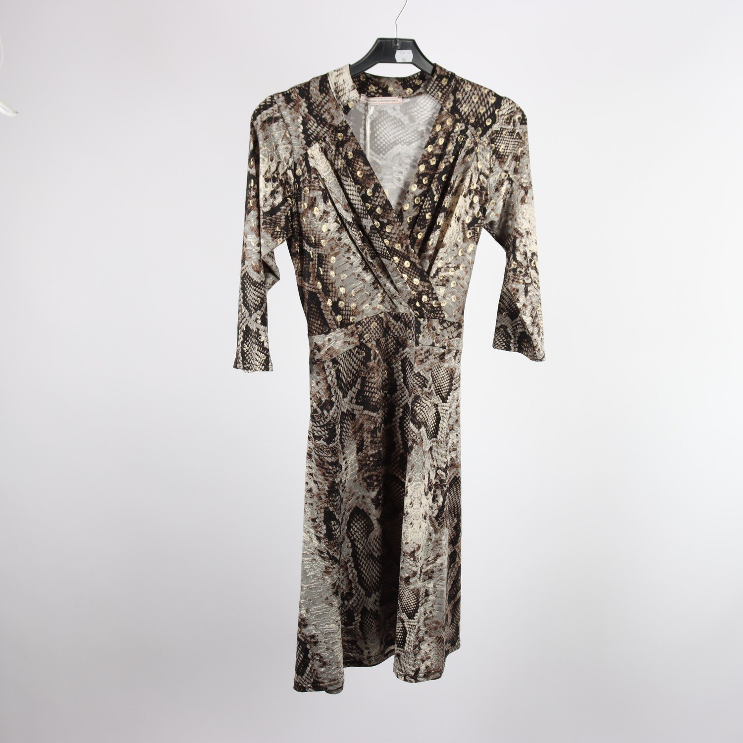 Klänning, Stockholms Klänningsfabrik, mönstrad, stl. XS