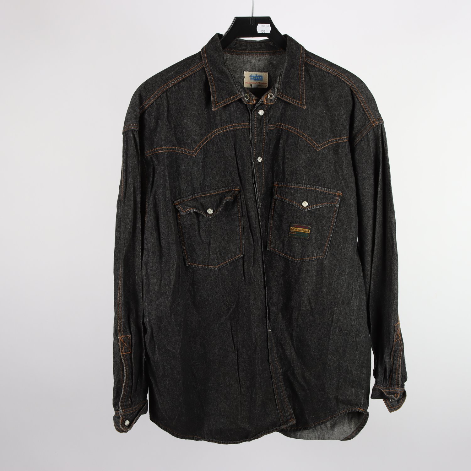 Jeansskjorta, Rocky, blå, stl. L