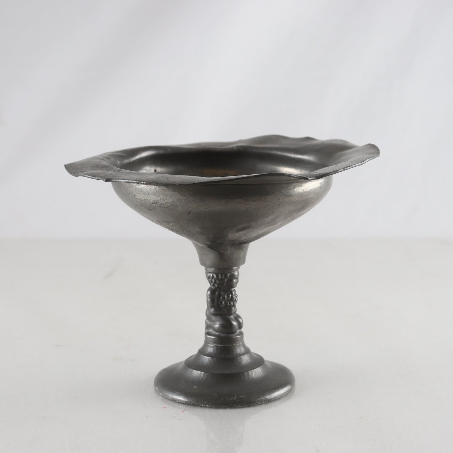 Skål på fot, tenn, Just Andersen, Danmark, 1920/30-tal