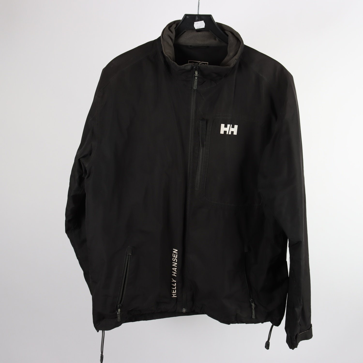 Vindjacka, Helly Hansen, svart, lite tjockare, stl. L.