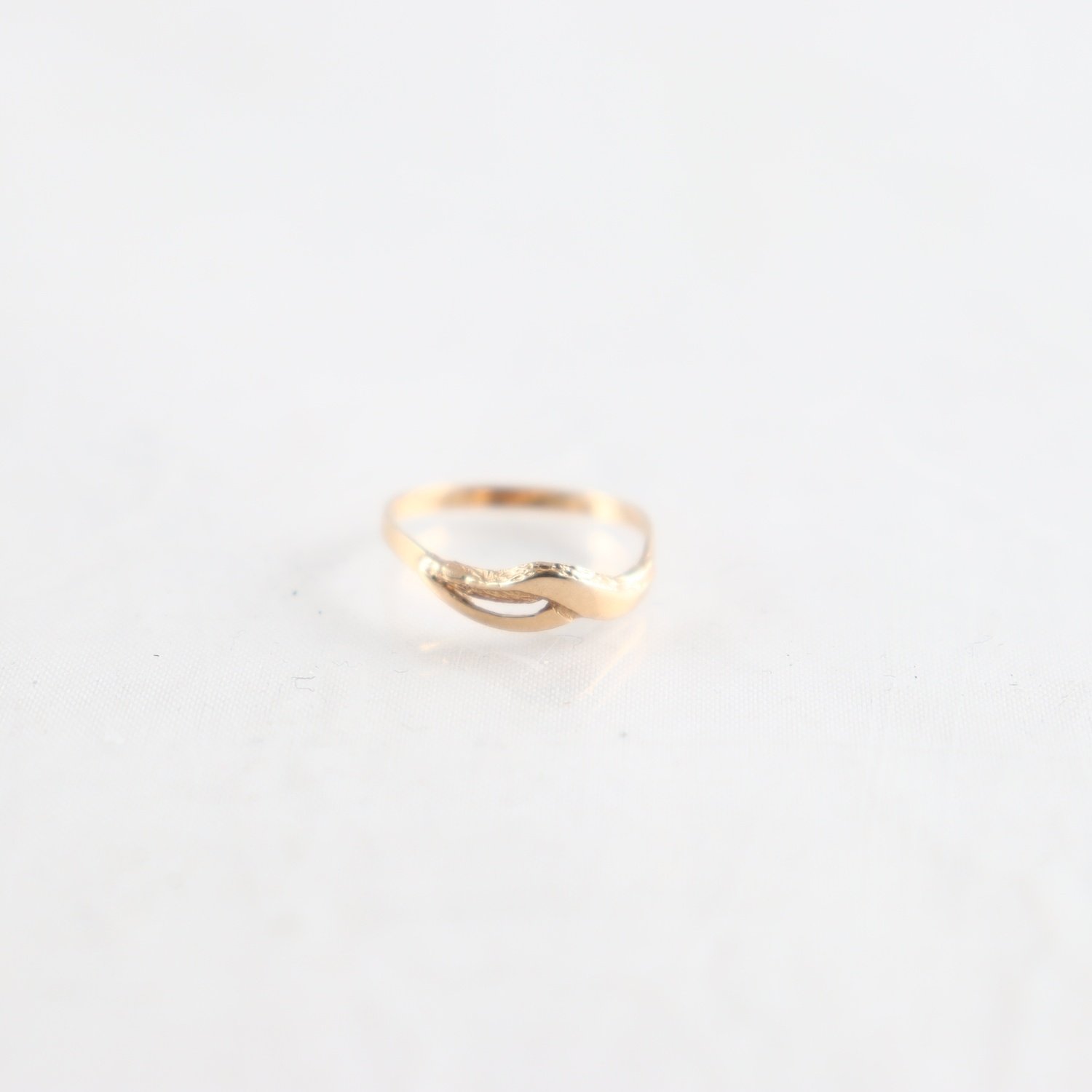 Ring, Guld 14k, Vikt: 0,7 g