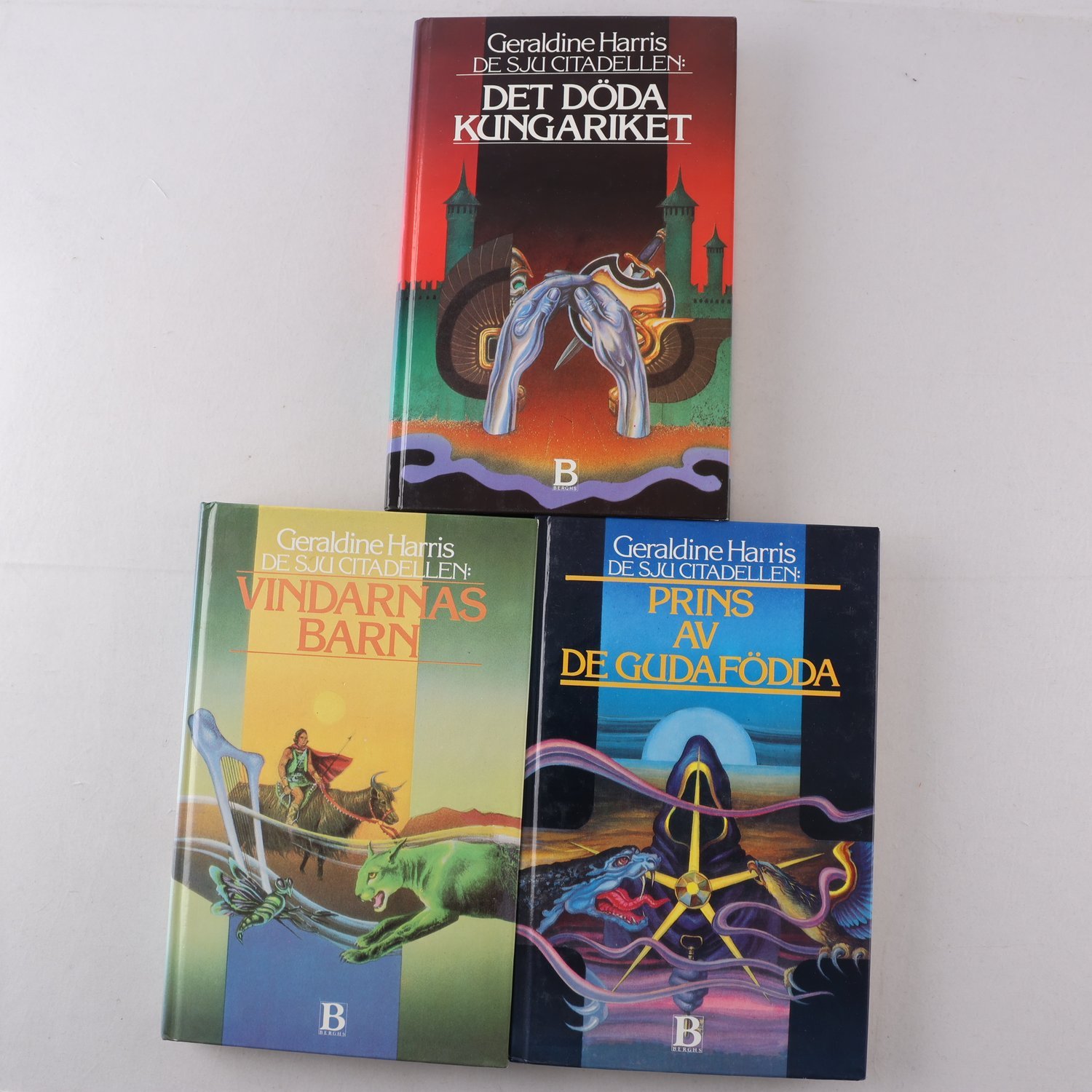 Geraldine Harris, De sju citadellen, Vol. 1-3