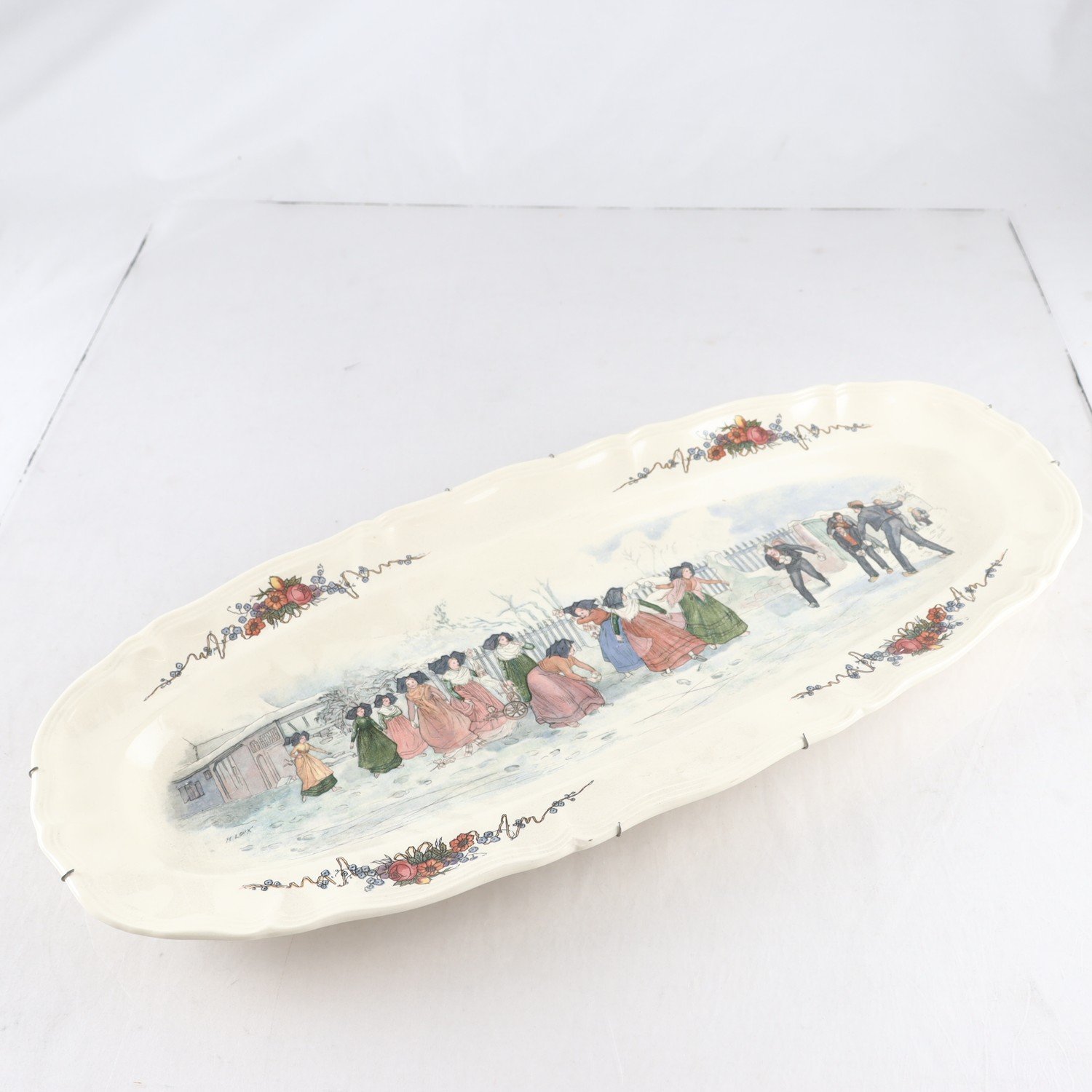 Stekfat, Obernai, Sarreguemines, Frankrike, 1900-tal. Endast avhämtning.