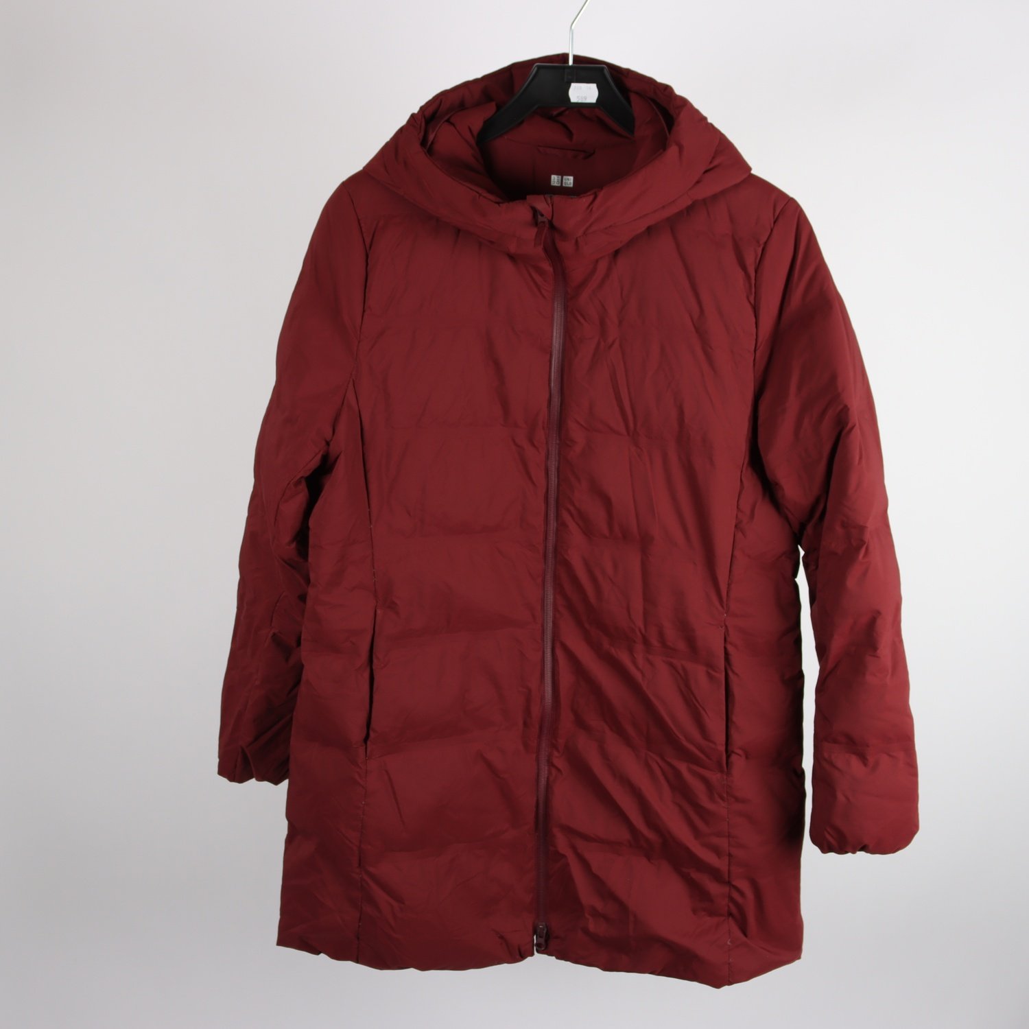 Dunjacka, Uniqlo, vinröd, stl. M