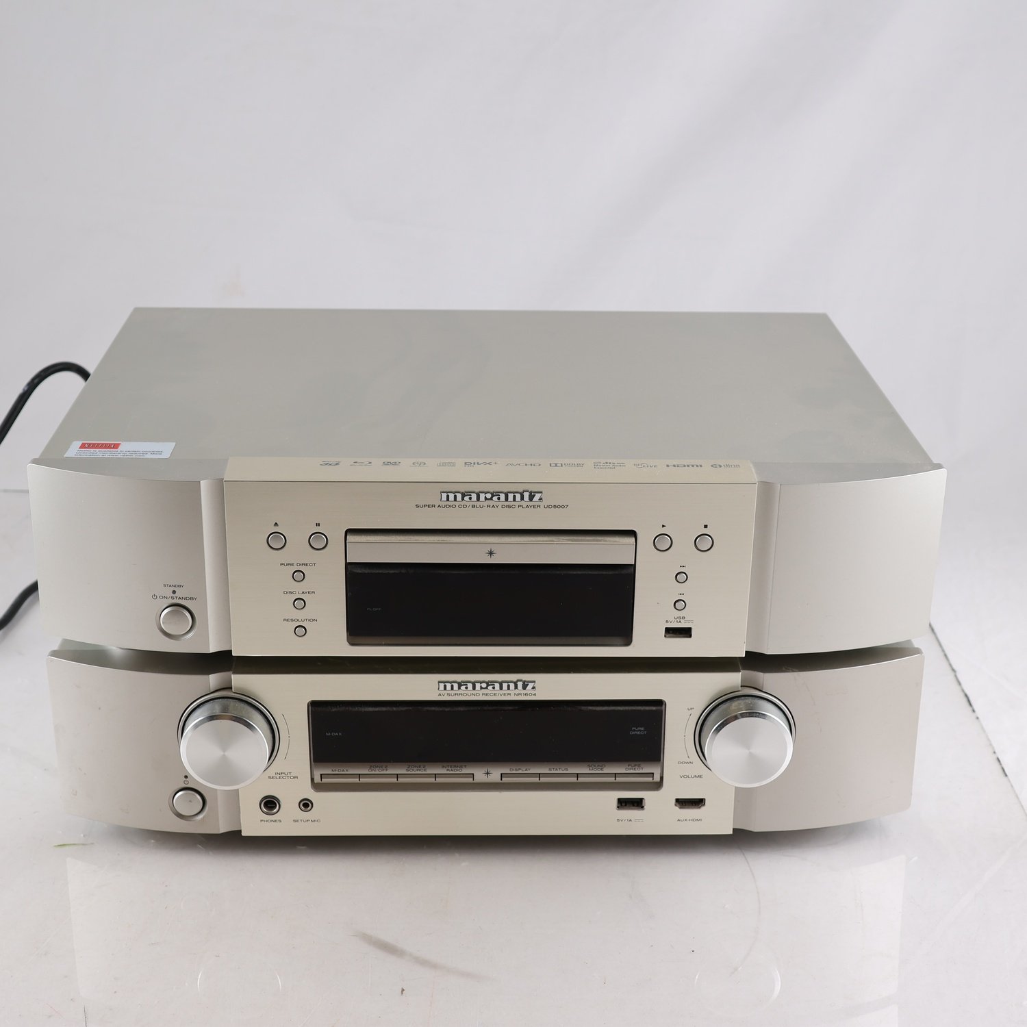 Förstärkare och Blu-ray-spelare, Marantz. Endast avhämtning.