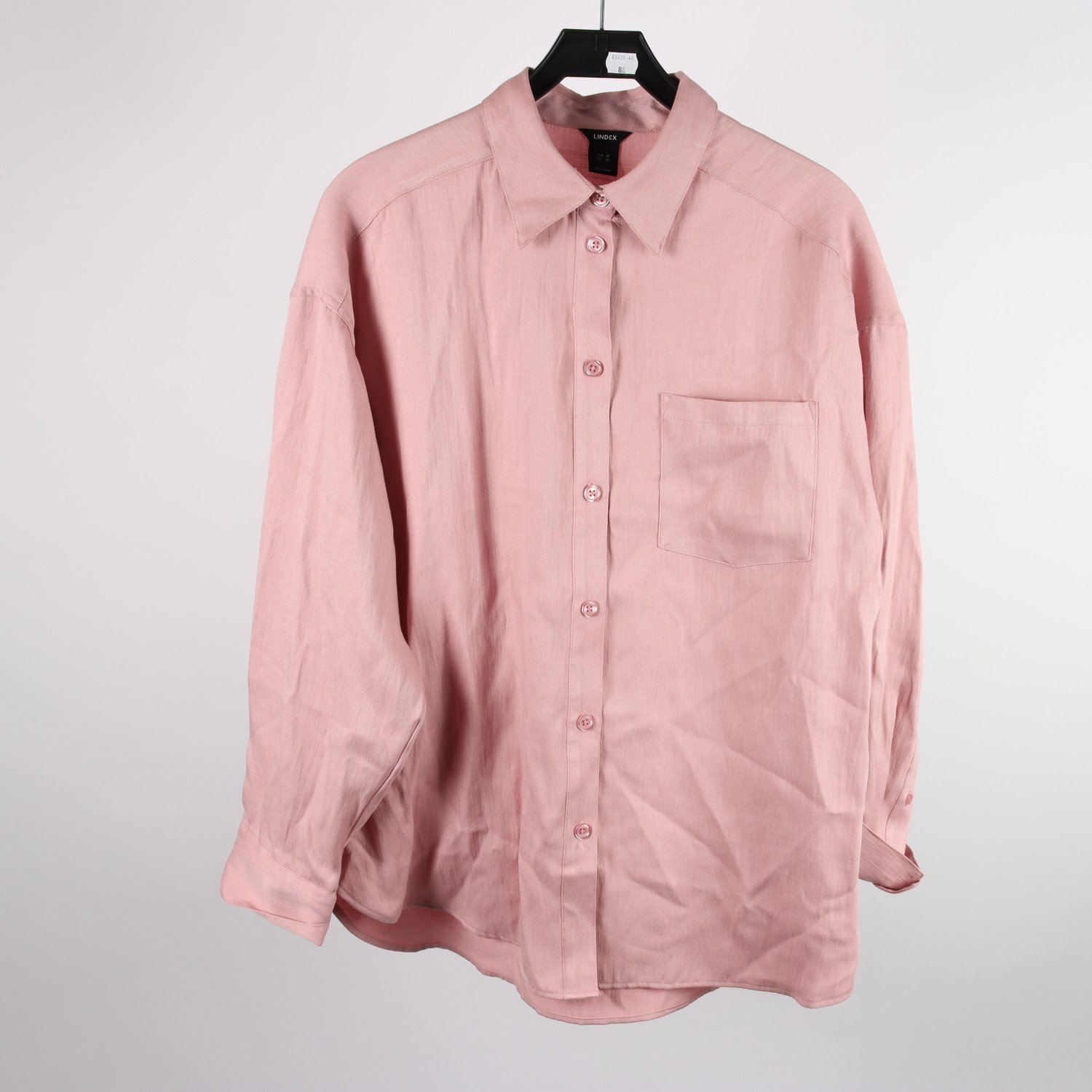 Blus/skjorta, Lindex, rosa, stl. M