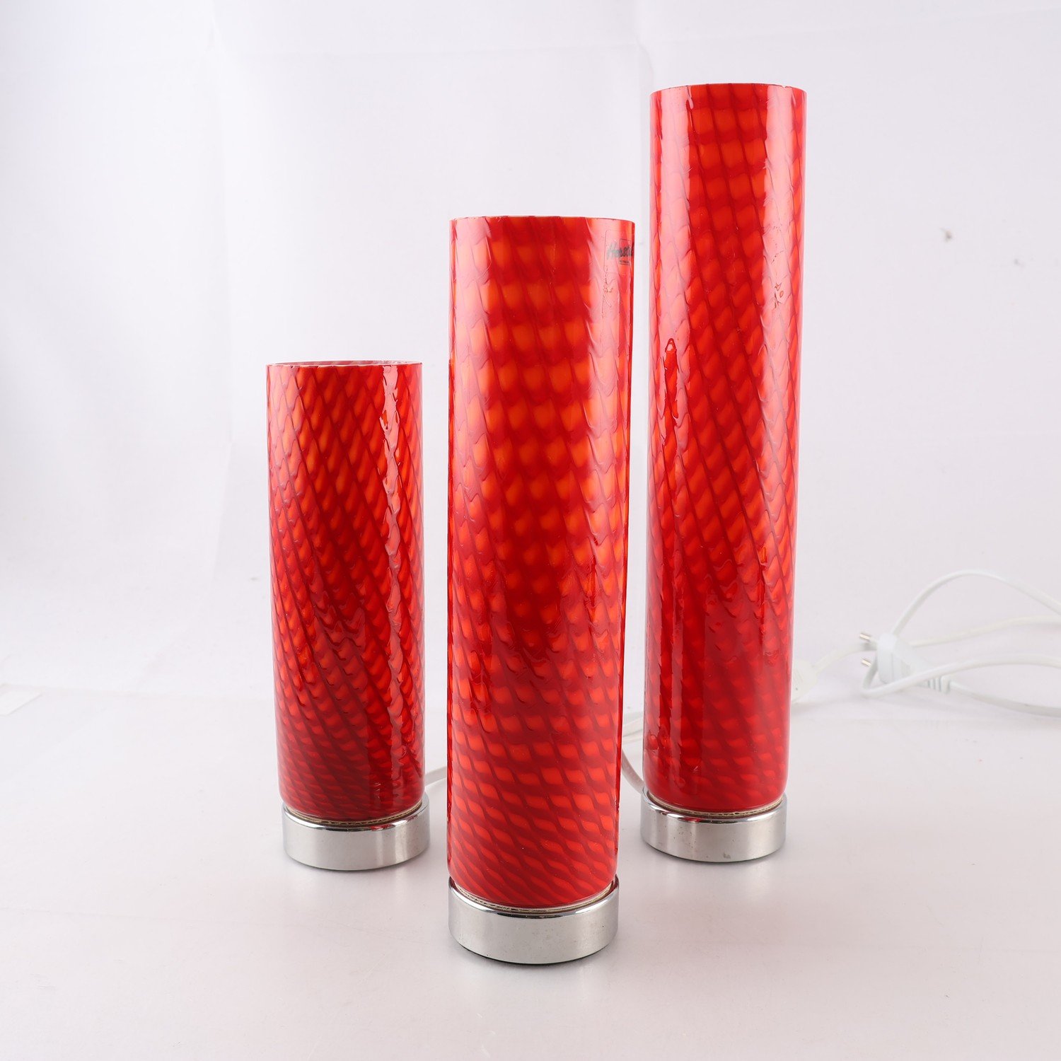 Bordslampor, Herstal Danmark, 3 st. Samfraktas ej.