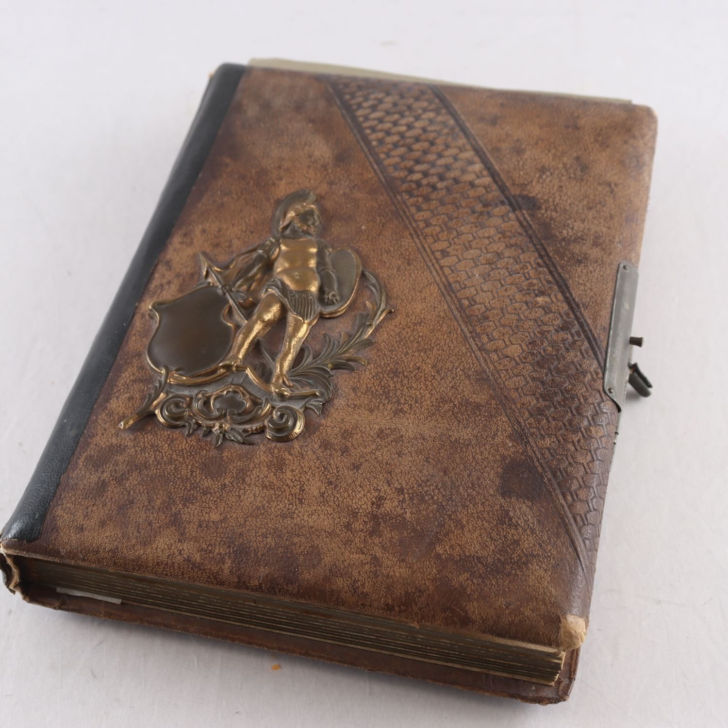 Fotoalbum med porträtt, sent 1800-tal