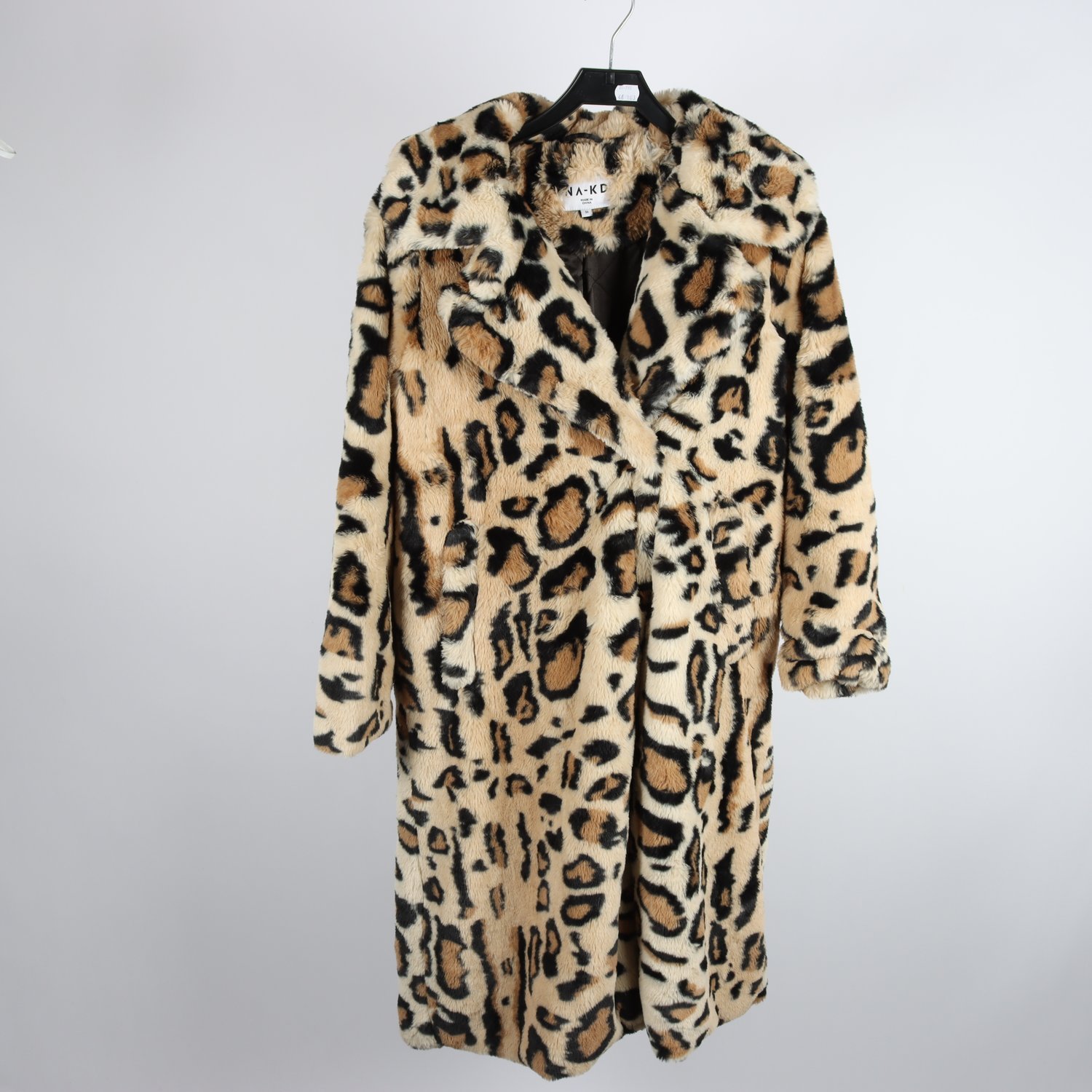 Pälsimitationkappa, NA-KD, stl. 36