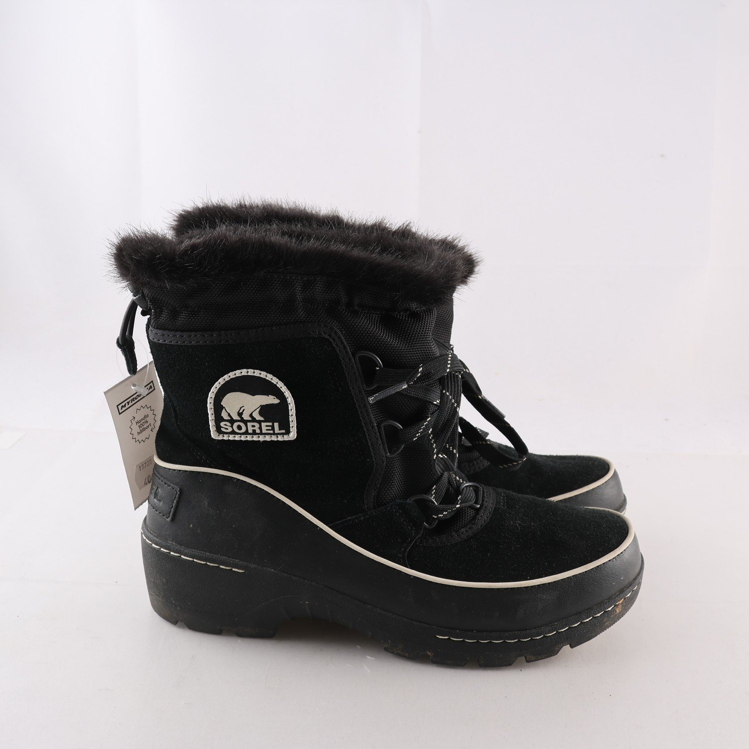 Kängor, Sorel, svart, stl. 40
