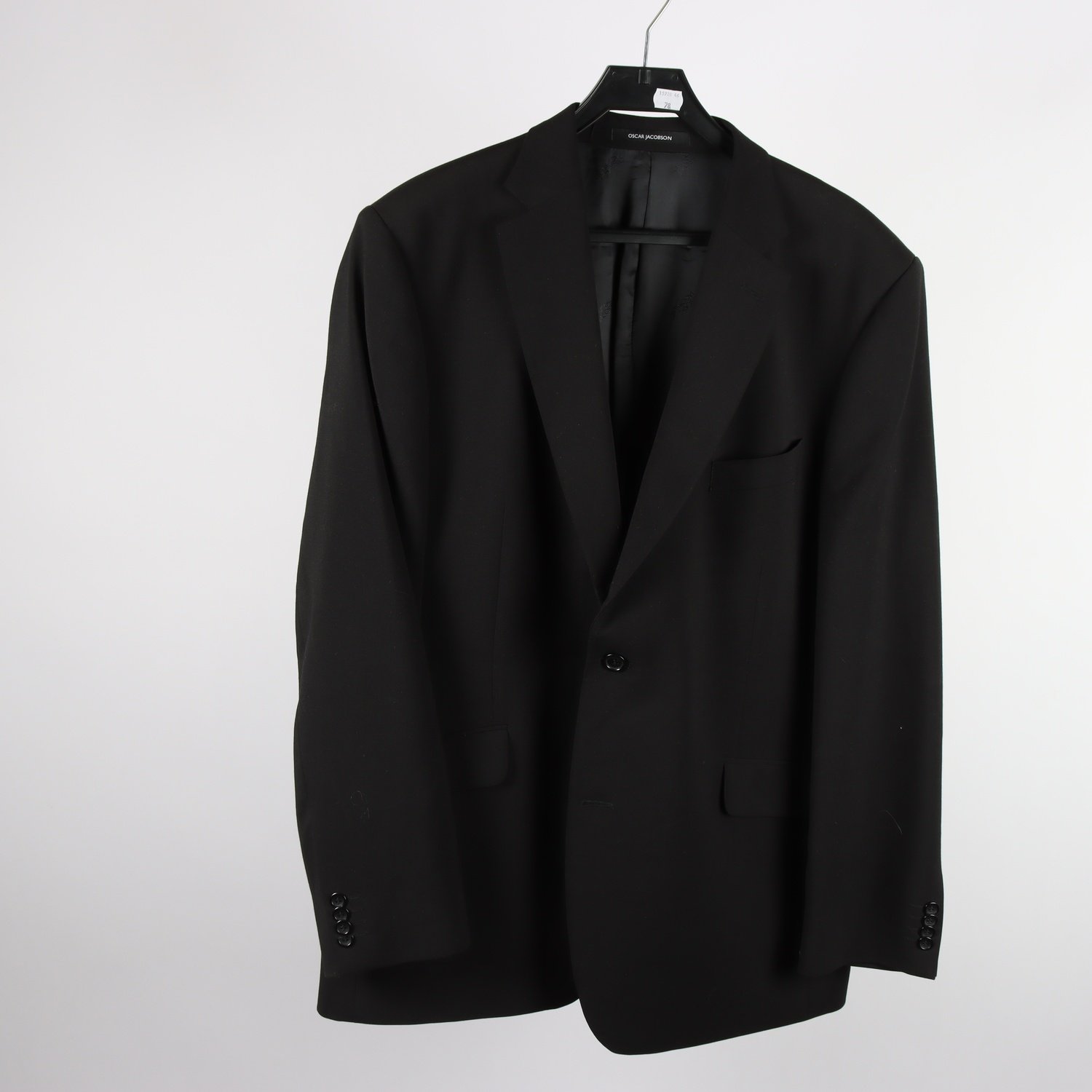 Kavaj, Oscar Jacobson, svart, stl. 56