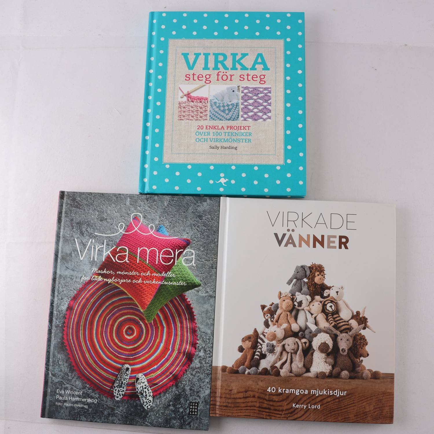 Virkning, bokpaket med 3 volymer