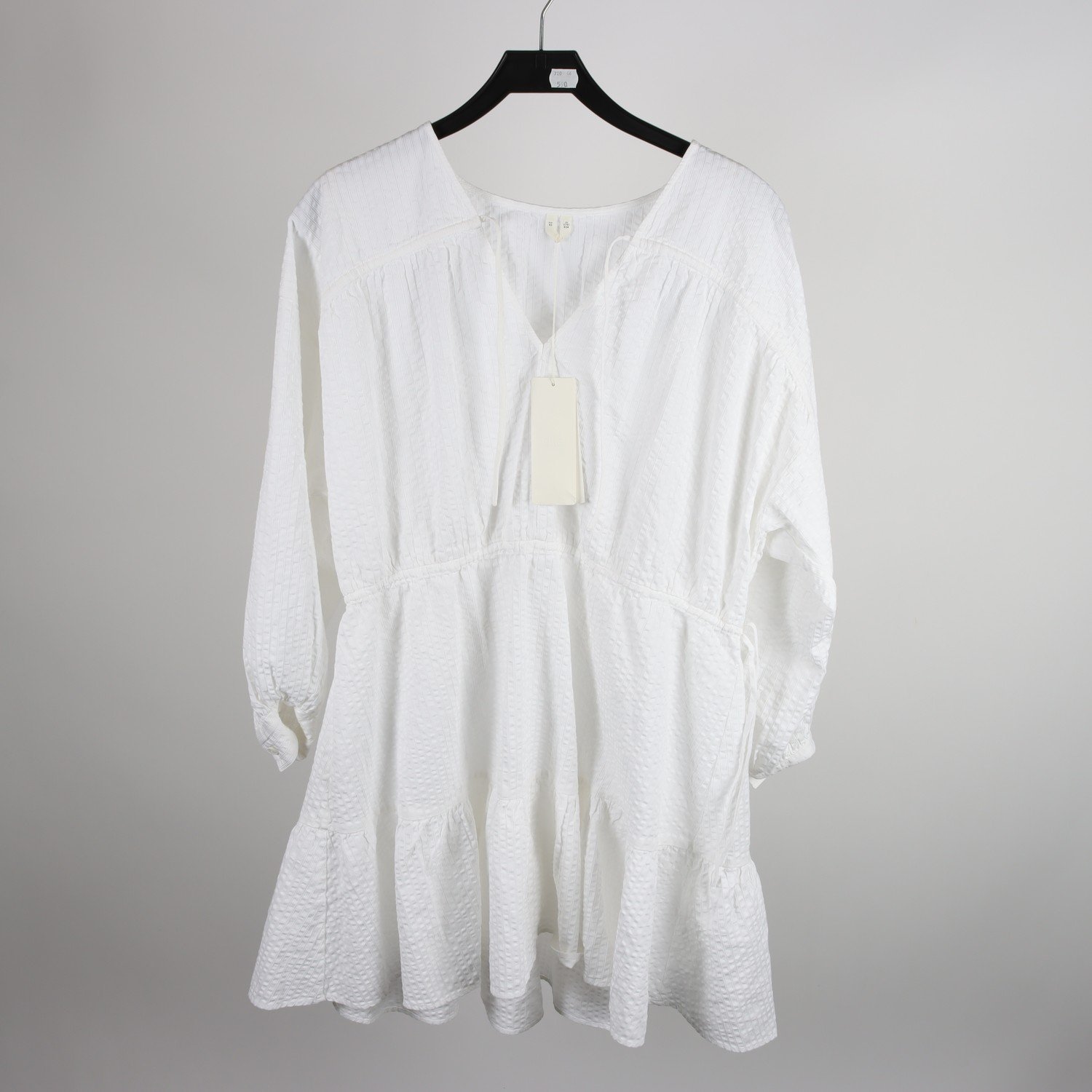 Klänning, Arket, vit, stl. 40