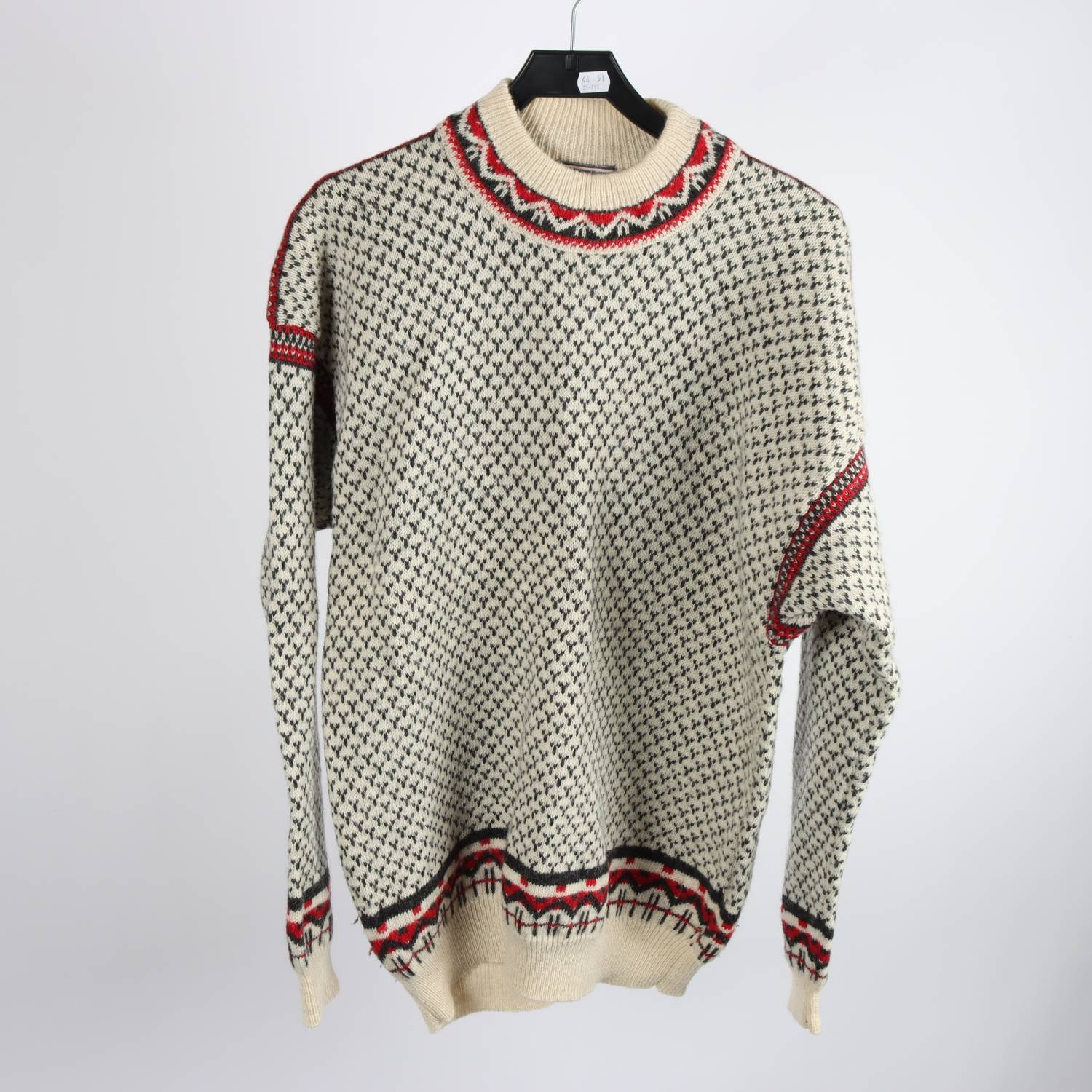 Stickad fiskartröja, Northbrook, 100% ull, stl. XL