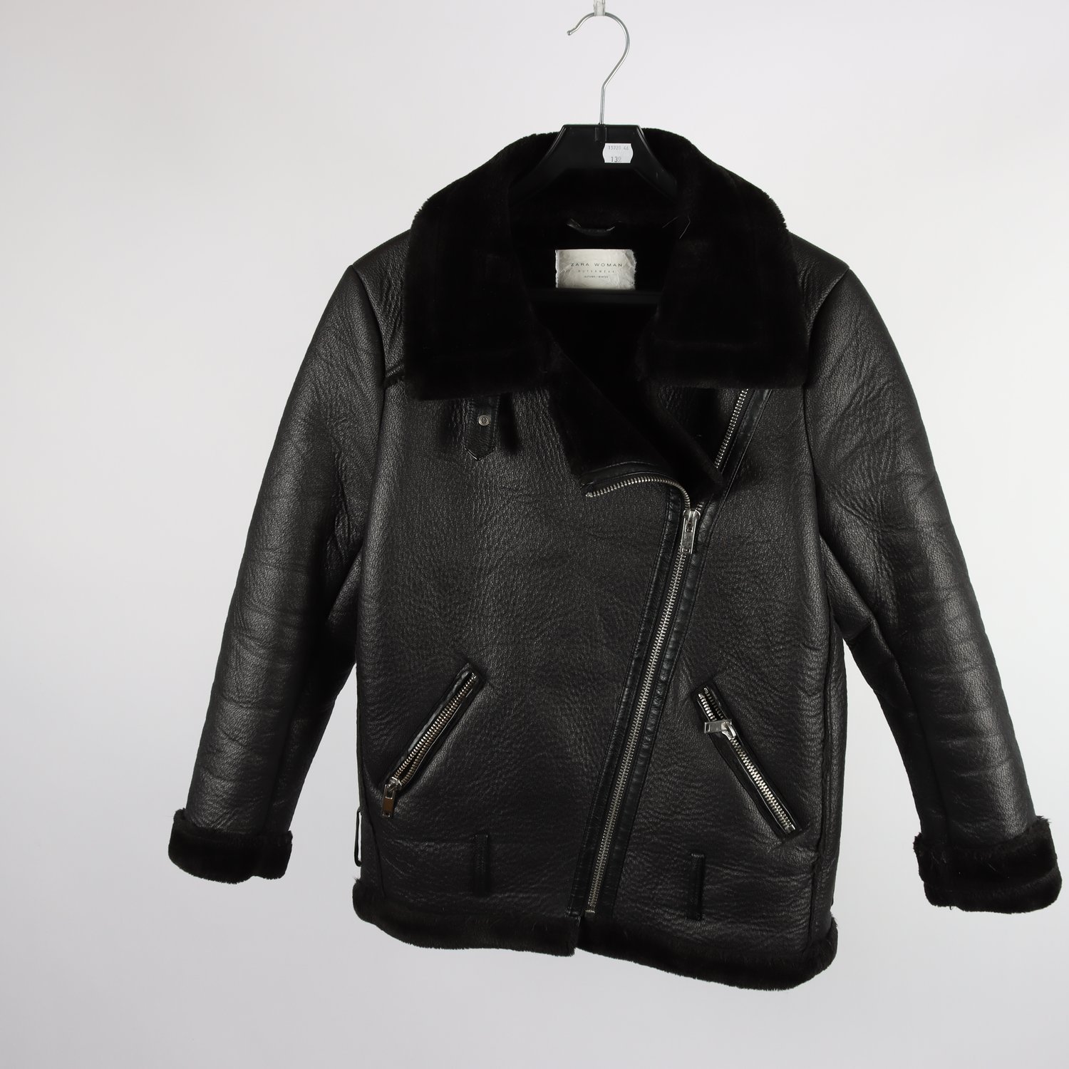 Jacka, Zara, svart, stl. S