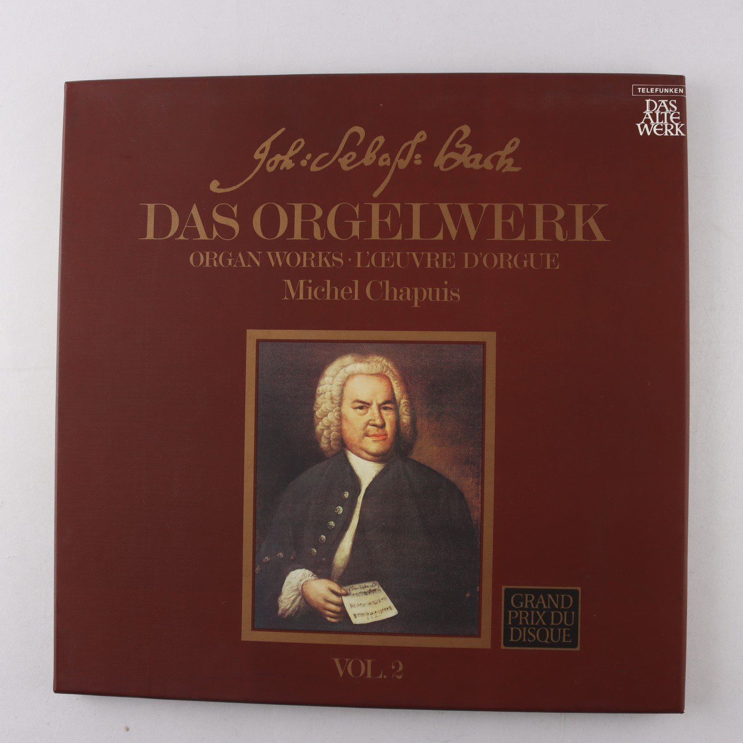 LP Johann Sebastian Bach, Michel Chapuis, Das Orgelwerk. Folge 2, Volume 2