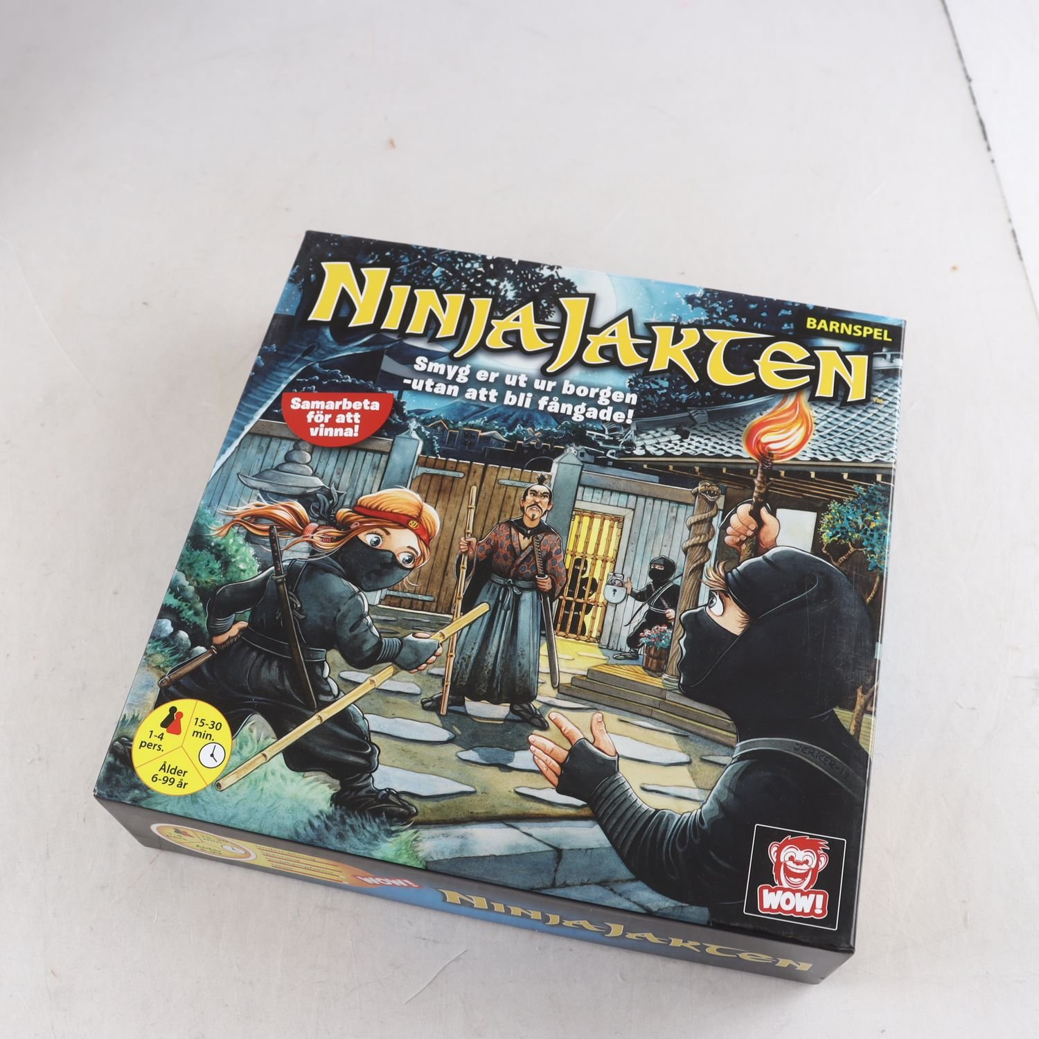 Spel, Ninjajakten, wow.