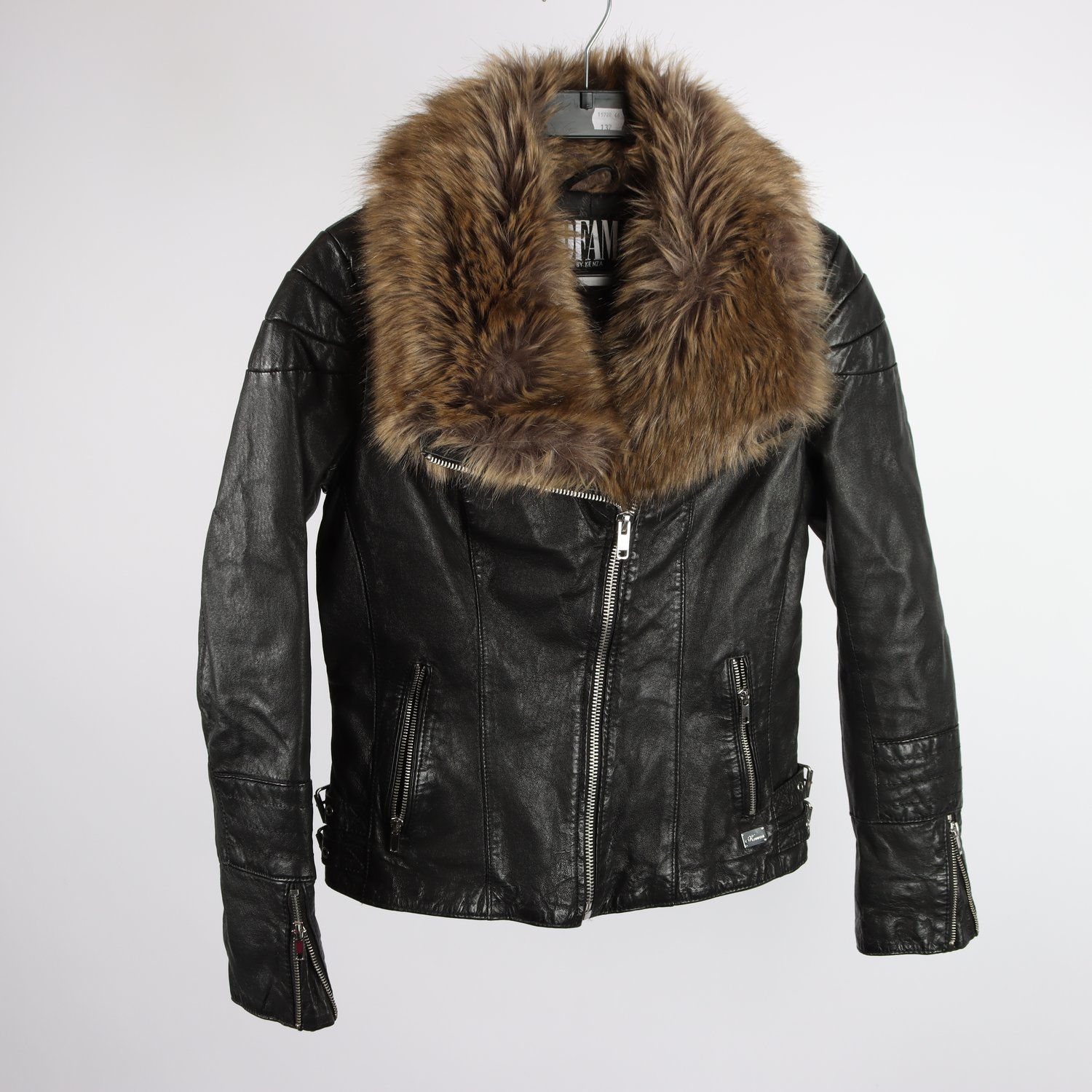 Skinnjaccka, Jofama by Kenza, svart, stl. 38