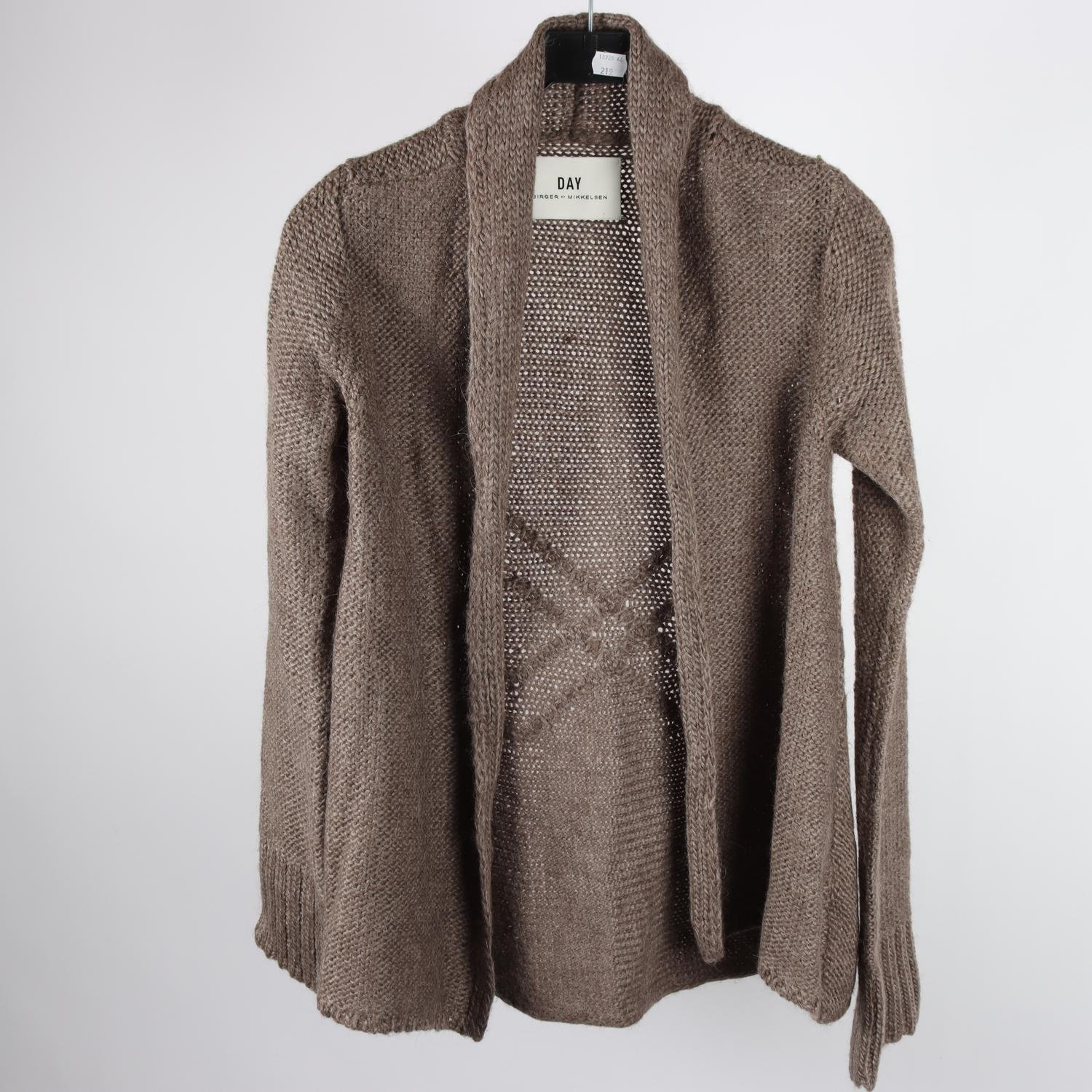 Stickad kofta, Day Birget et Mikkelsen, brun, stl. L