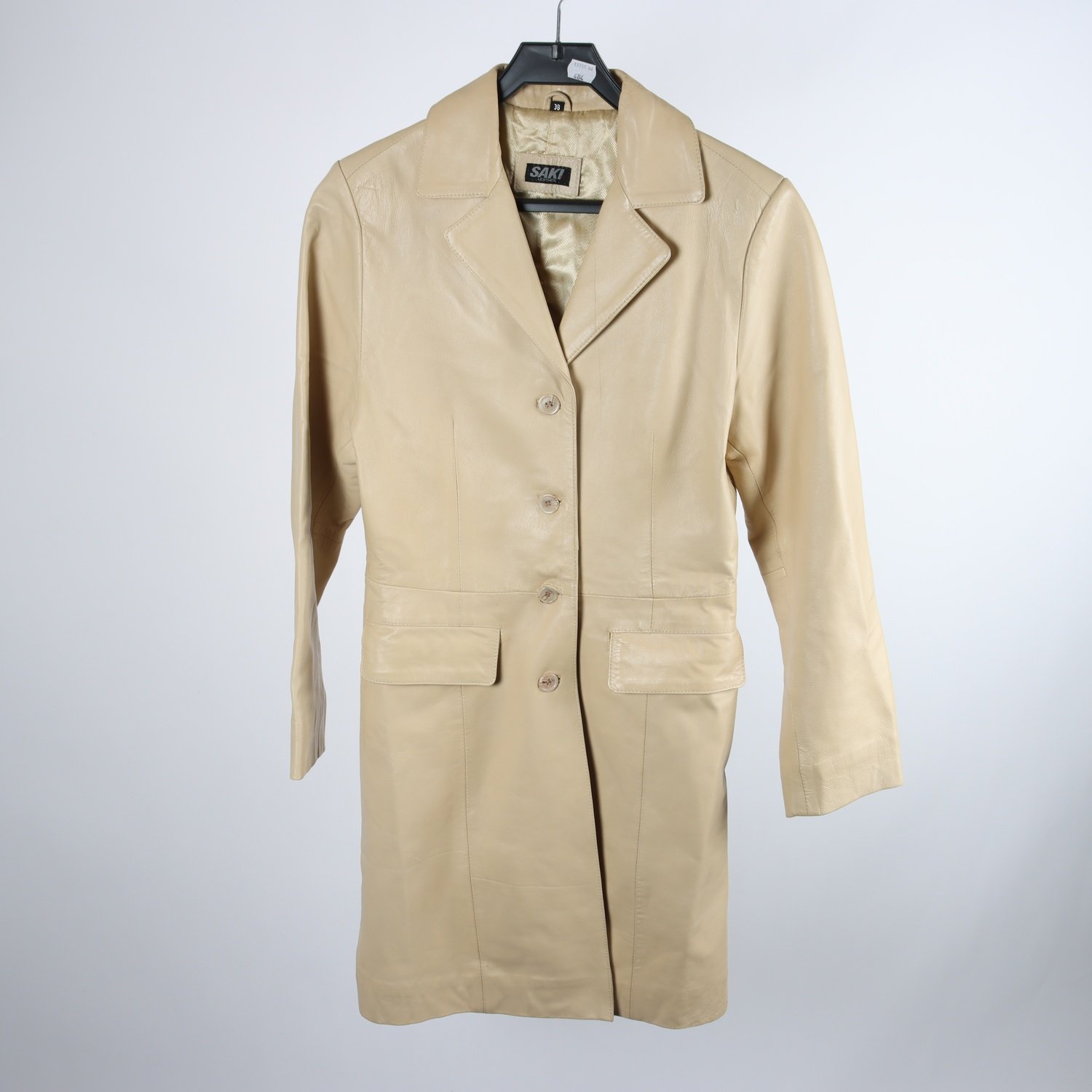 Skinnkappa, Saki, beige, stl. 38