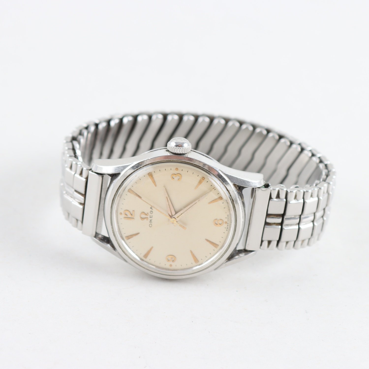 Armbandsur, Omega, manuell