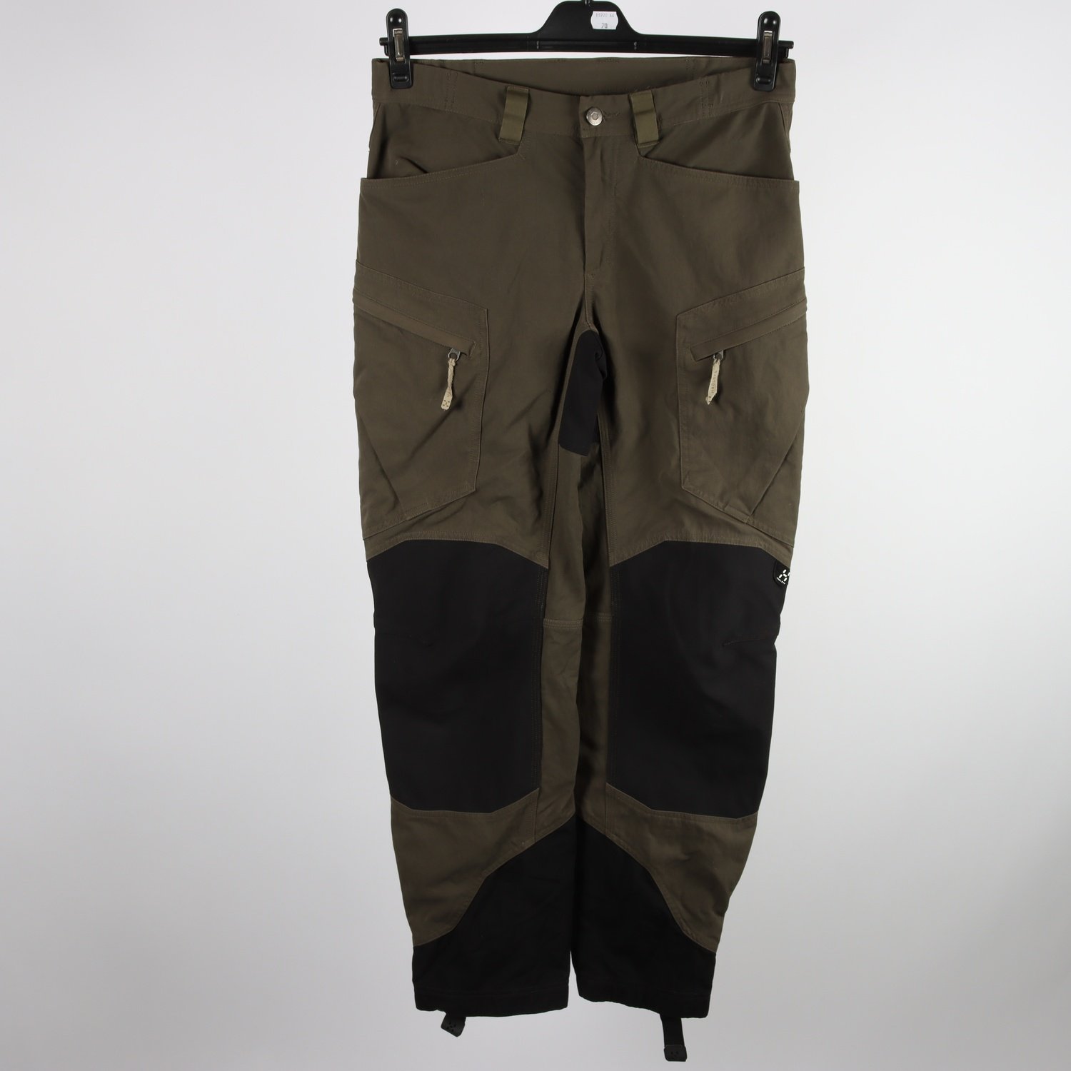 Fritidsbyxor, Haglöfs, brun, svart, stl. S