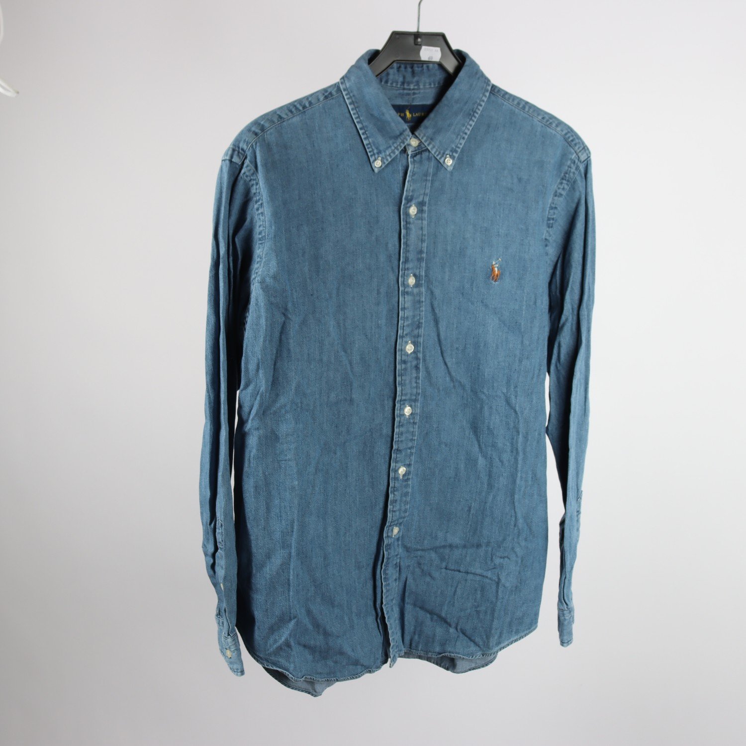 Jeansskjorta, Ralph Lauren, blå, stl. L