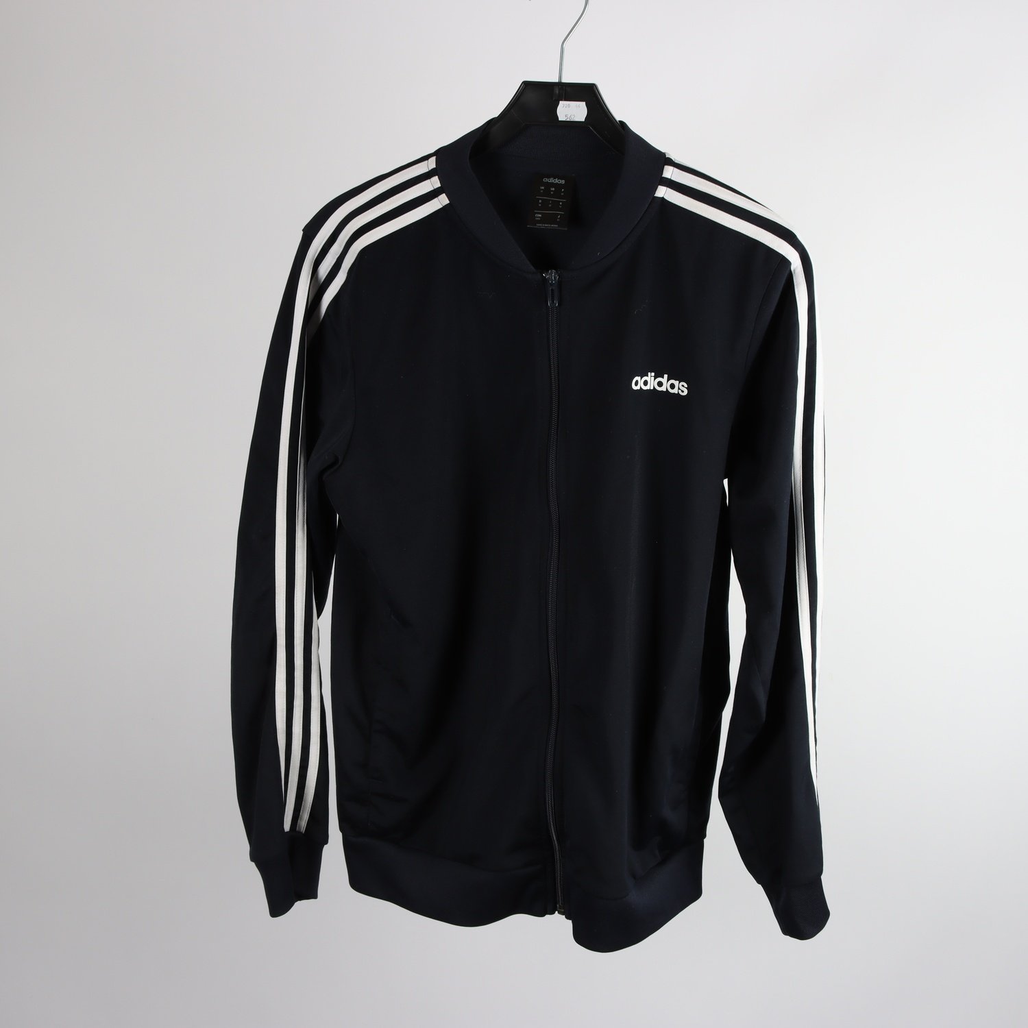 Träningsjacka, Adidas, blå, stl. M