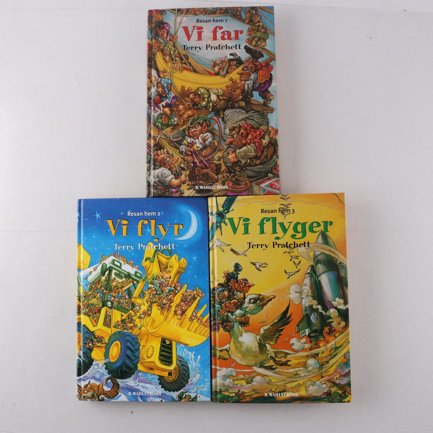 Terry Pratchett, Resan hem, Vol. 1-3