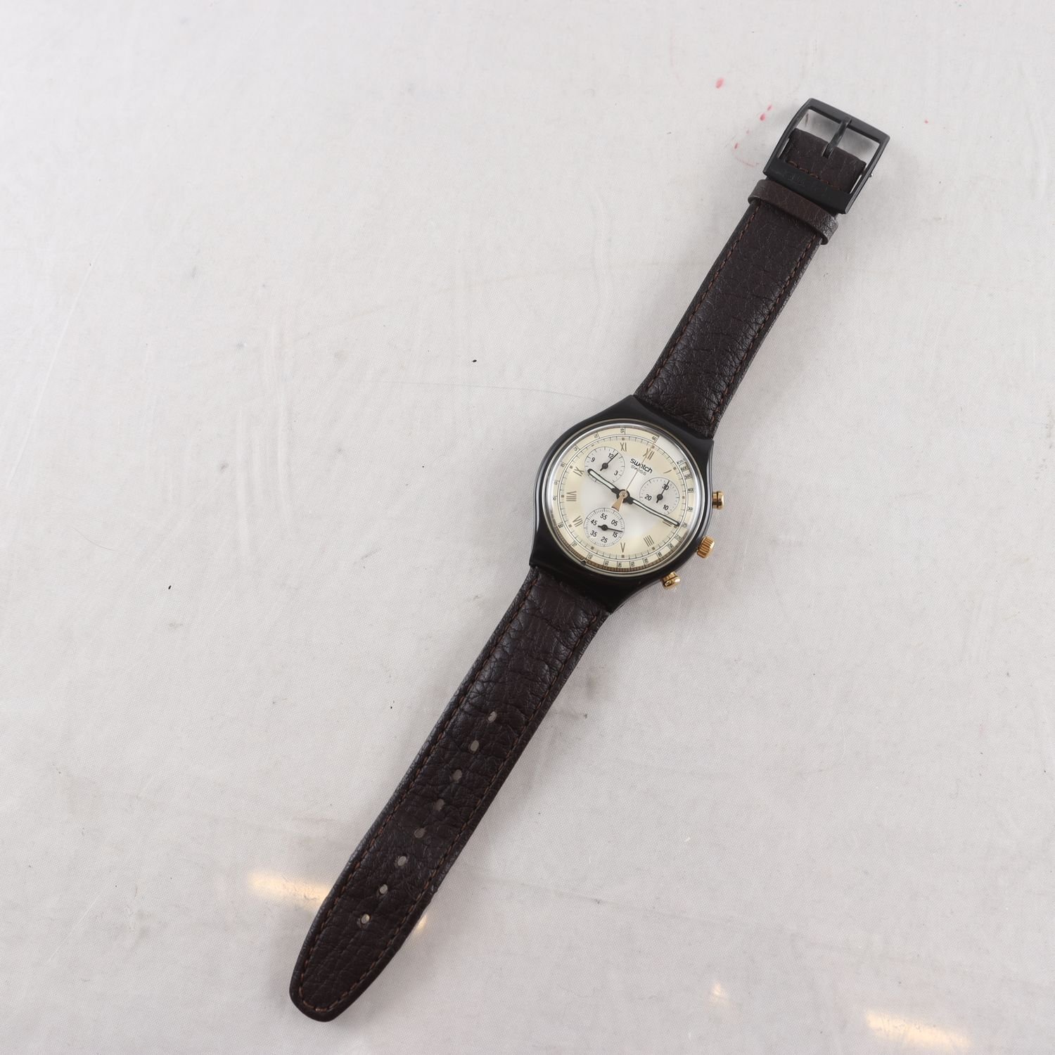 Armbandsur, plast, Swatch Chrono Lodge, quartz