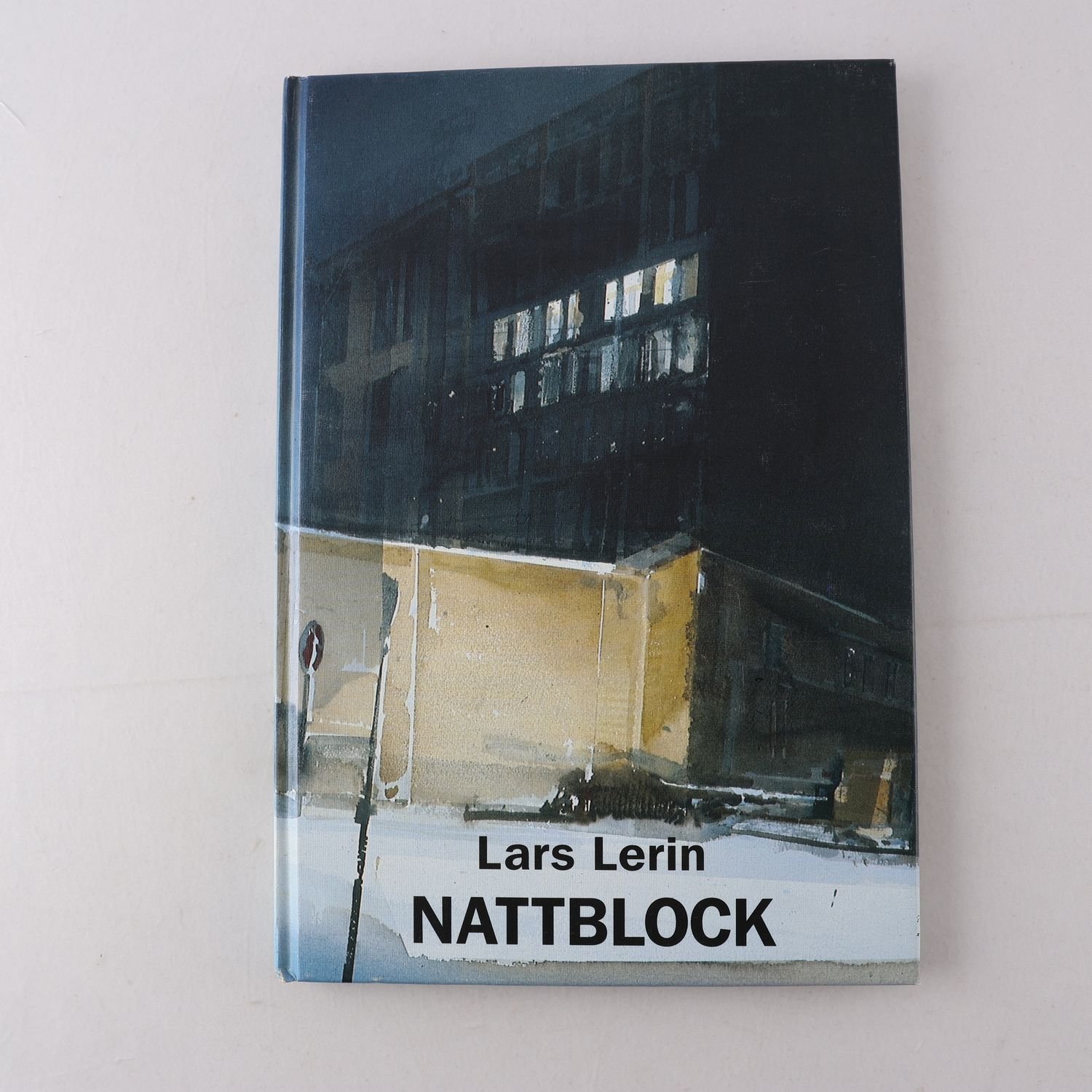 Lars Lerin, Nattblock (med handskriven dedikation av konstnären)