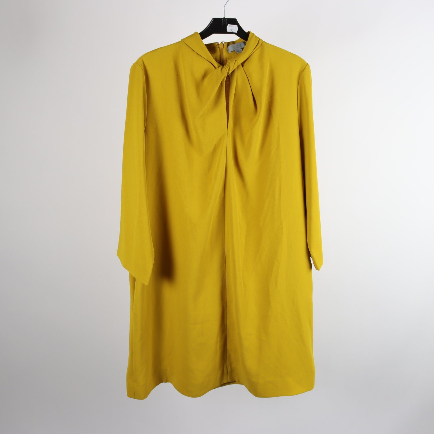 Klänning, COS, senapsgul, stl. 40