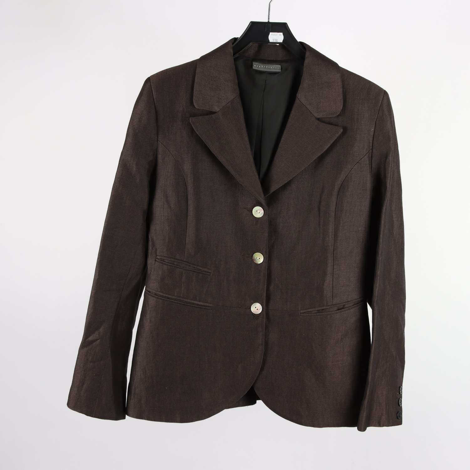 Kavaj, Nygårdsanna, brun, stl. 38