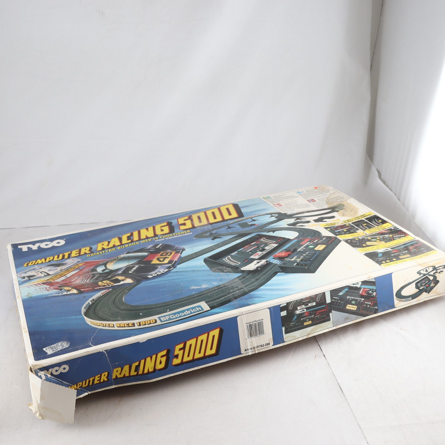 Bilbana, Tyco, computer racing 5000. Endast avhämtning.