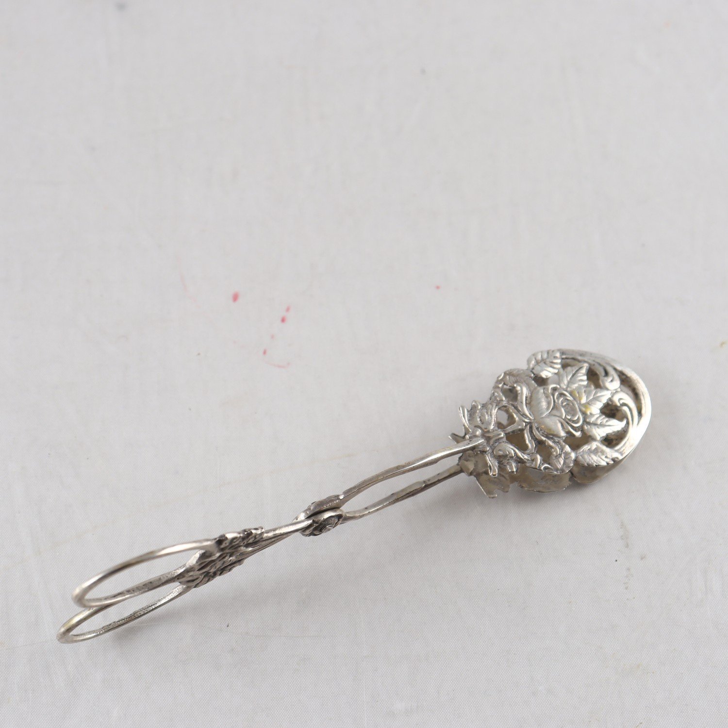 Kaktång, silver, kontrollstämpel, SC, Stockholm, år 1966