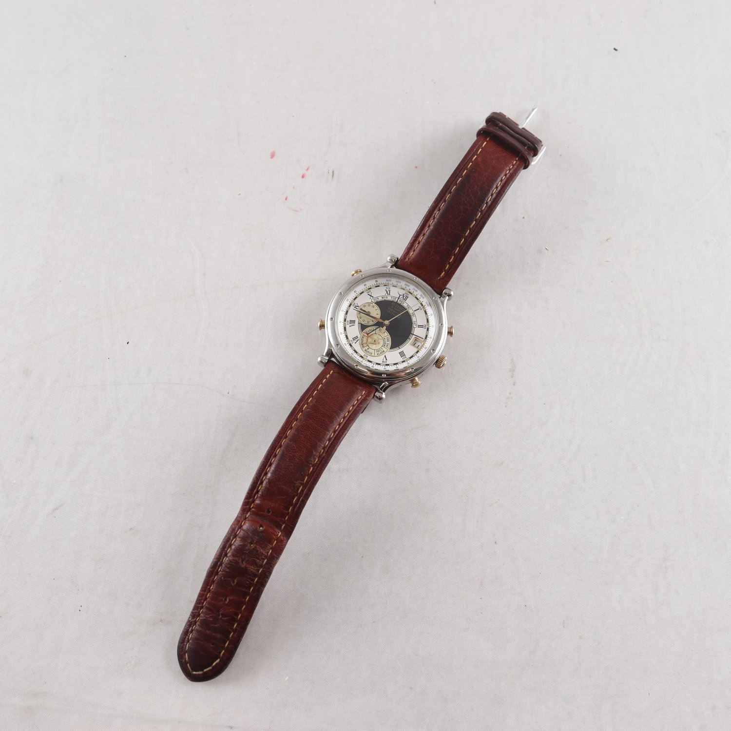 Armbandsur, stål, Seiko,Perpetual Calendar, quartz